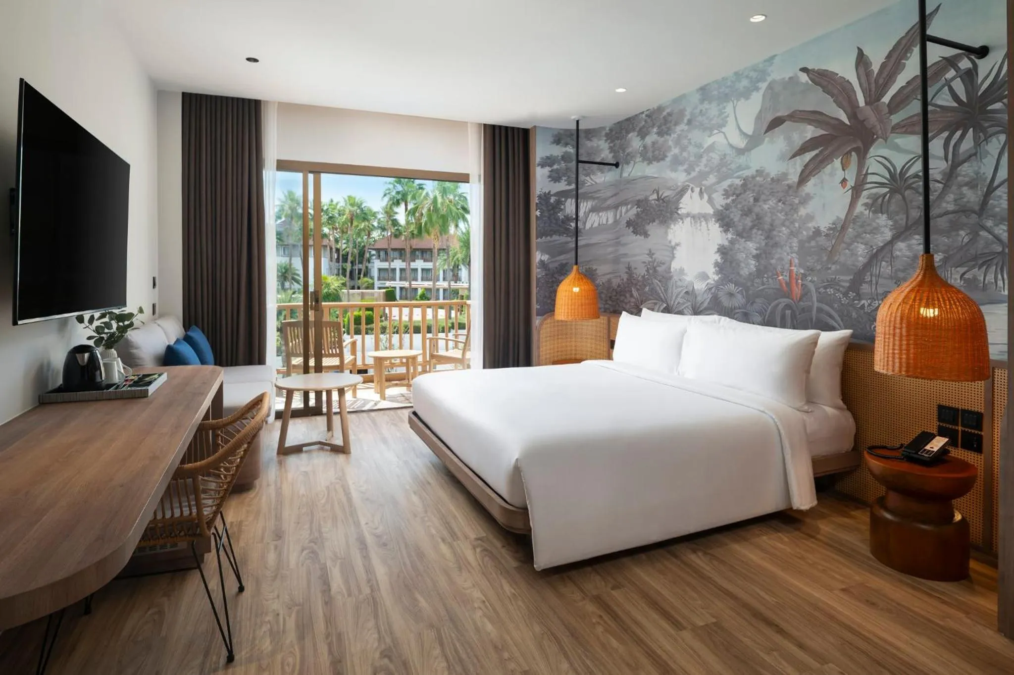 Photo of the whole room, Bed in Amari Bangsaen