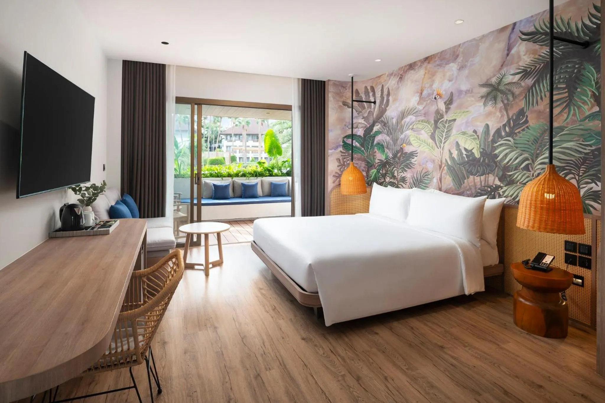 Photo of the whole room, Bed in Amari Bangsaen