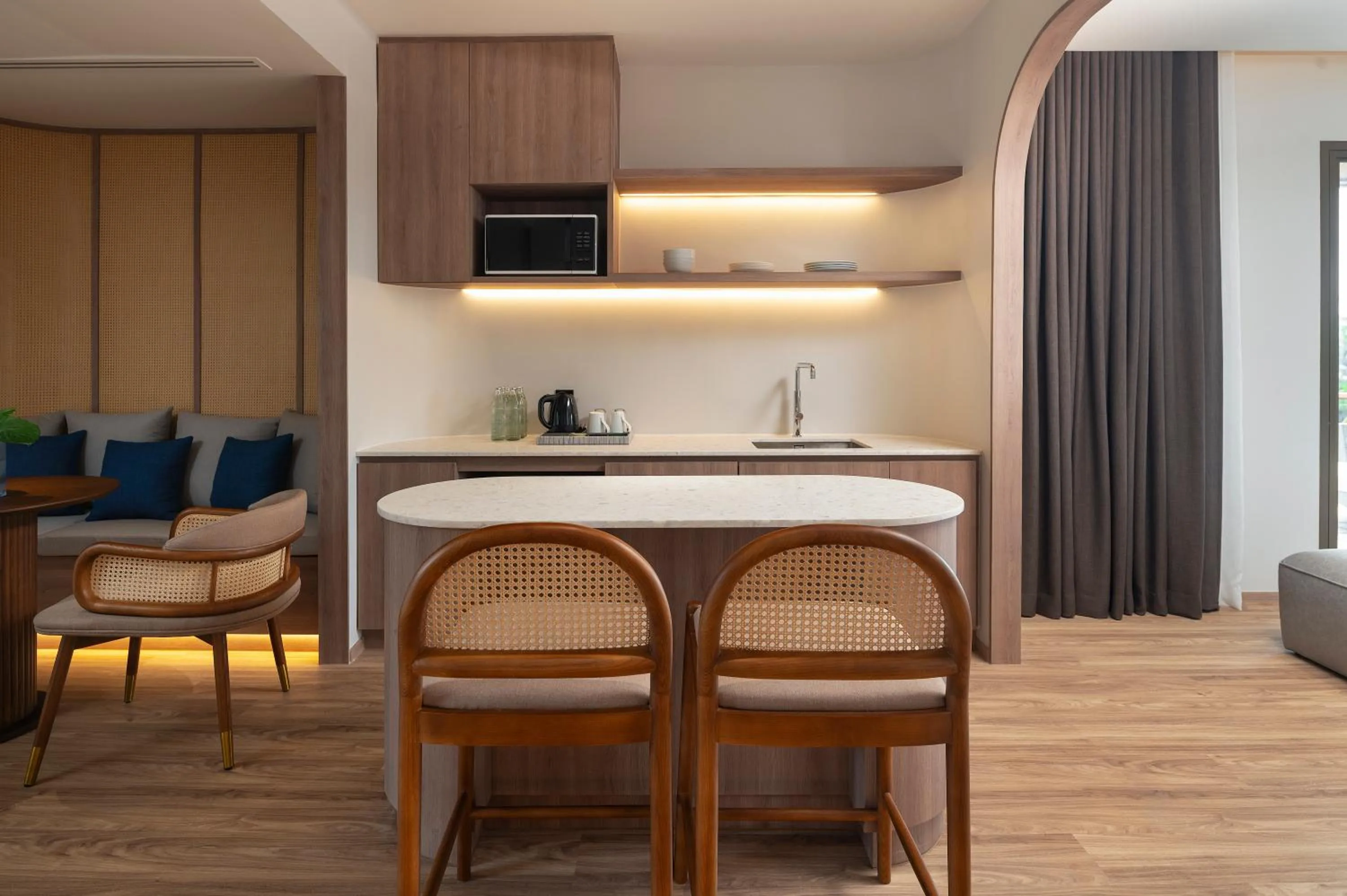 Kitchen or kitchenette in Amari Bangsaen Formerly The Tide Resort Bangsaen