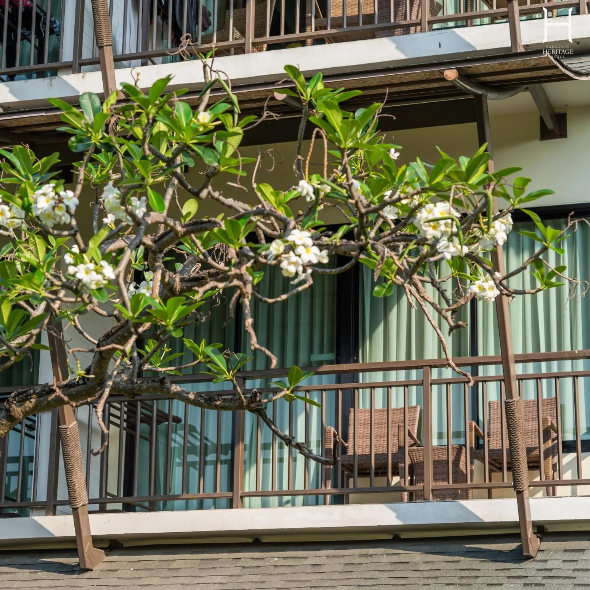 Property building in Bangsaen Heritage Hotel