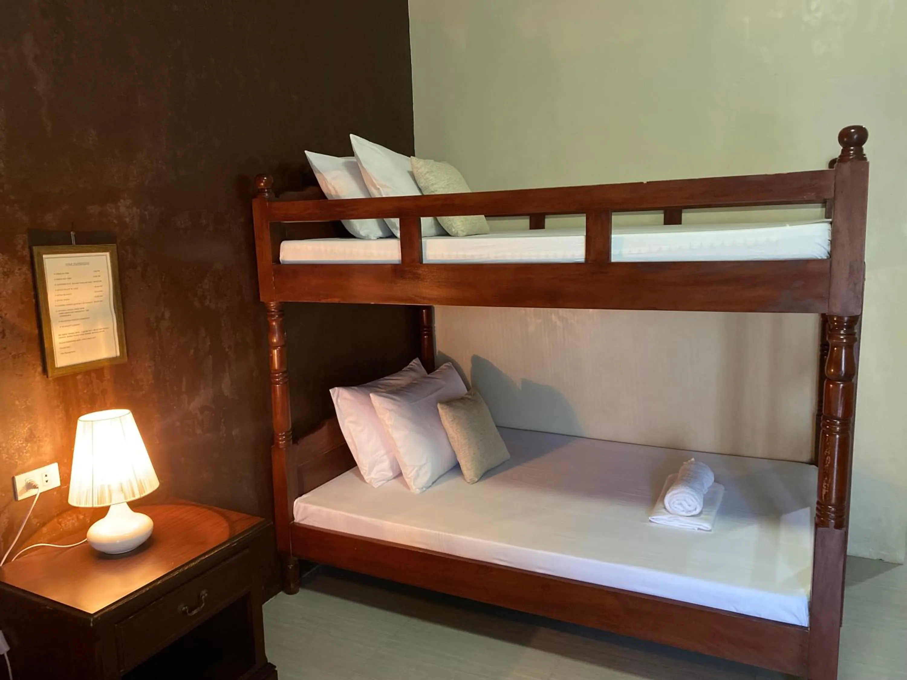 Bed in Mount Pinatubo Base Camp at CASA HERMOGINA