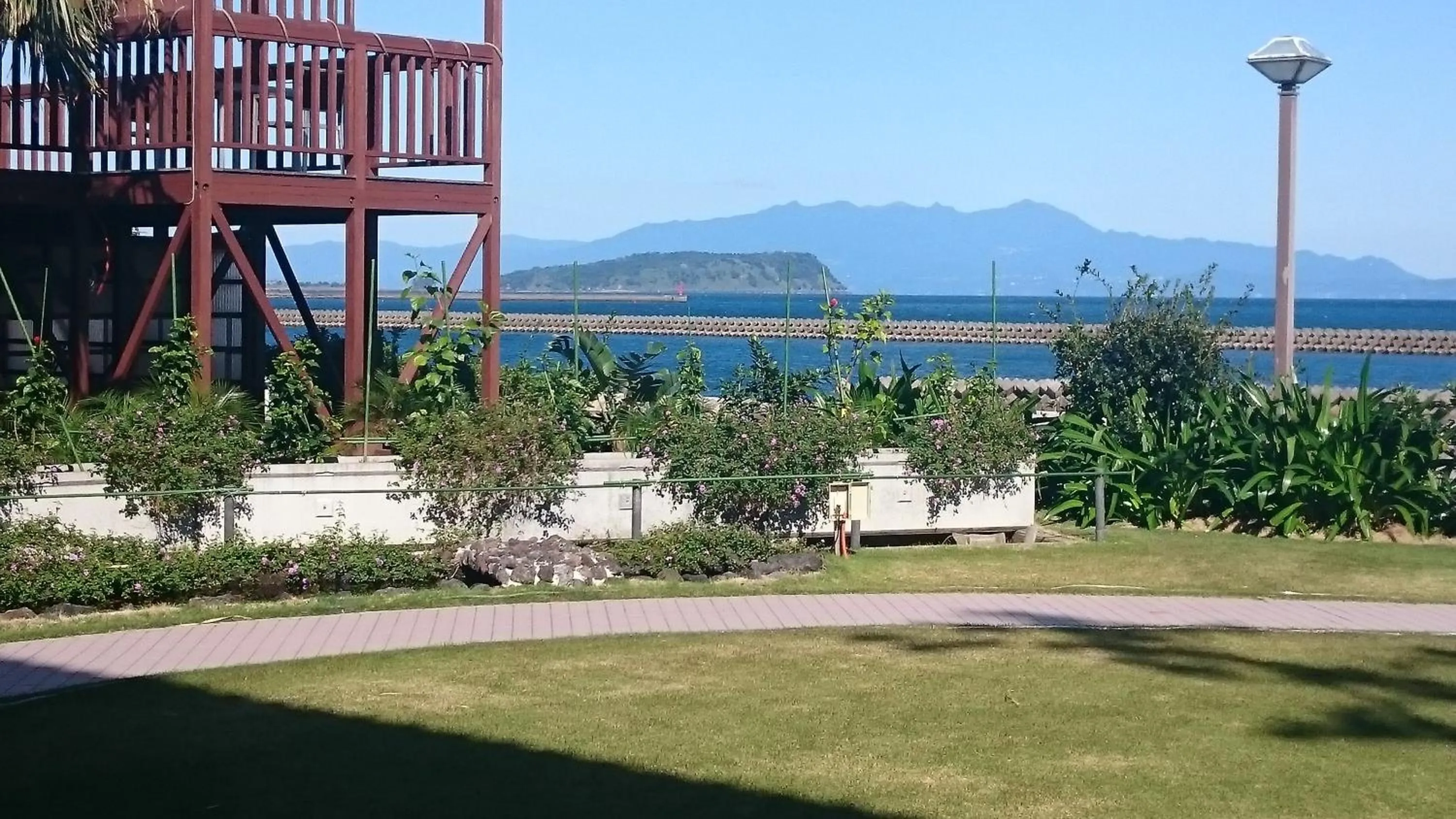 Garden in Fufurotenburonoyado Ginsyou