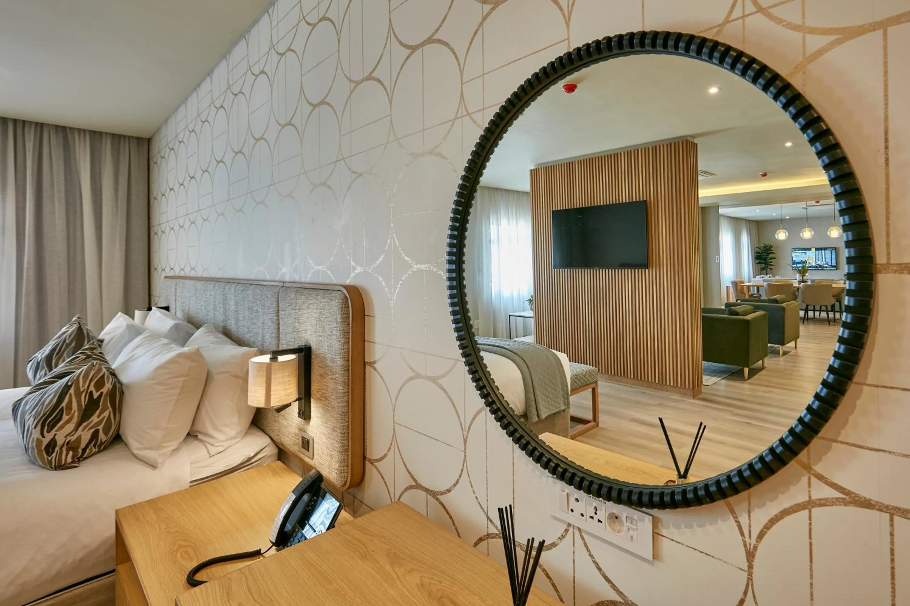 Bed in Cresta Mahalapye Hotel