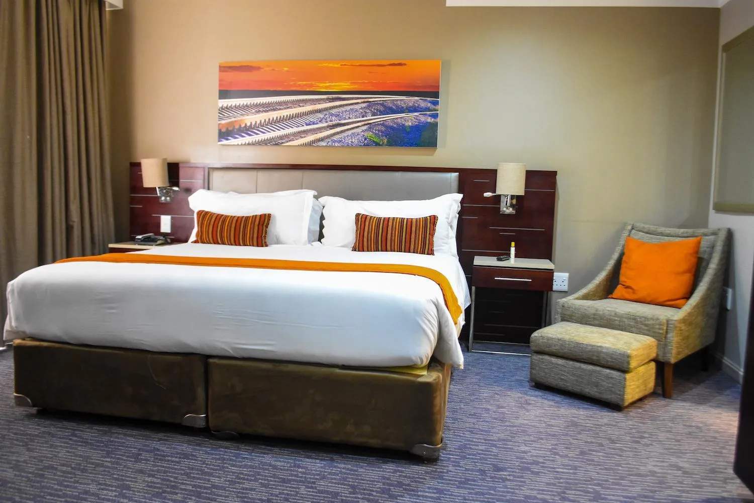 Bed in Cresta Mahalapye Hotel