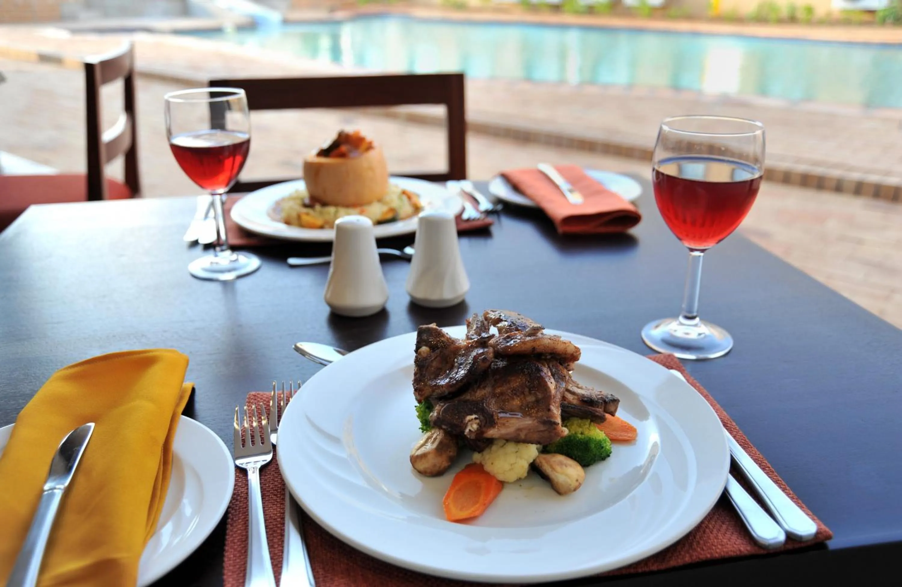 Swimming pool in Cresta Mahalapye Hotel