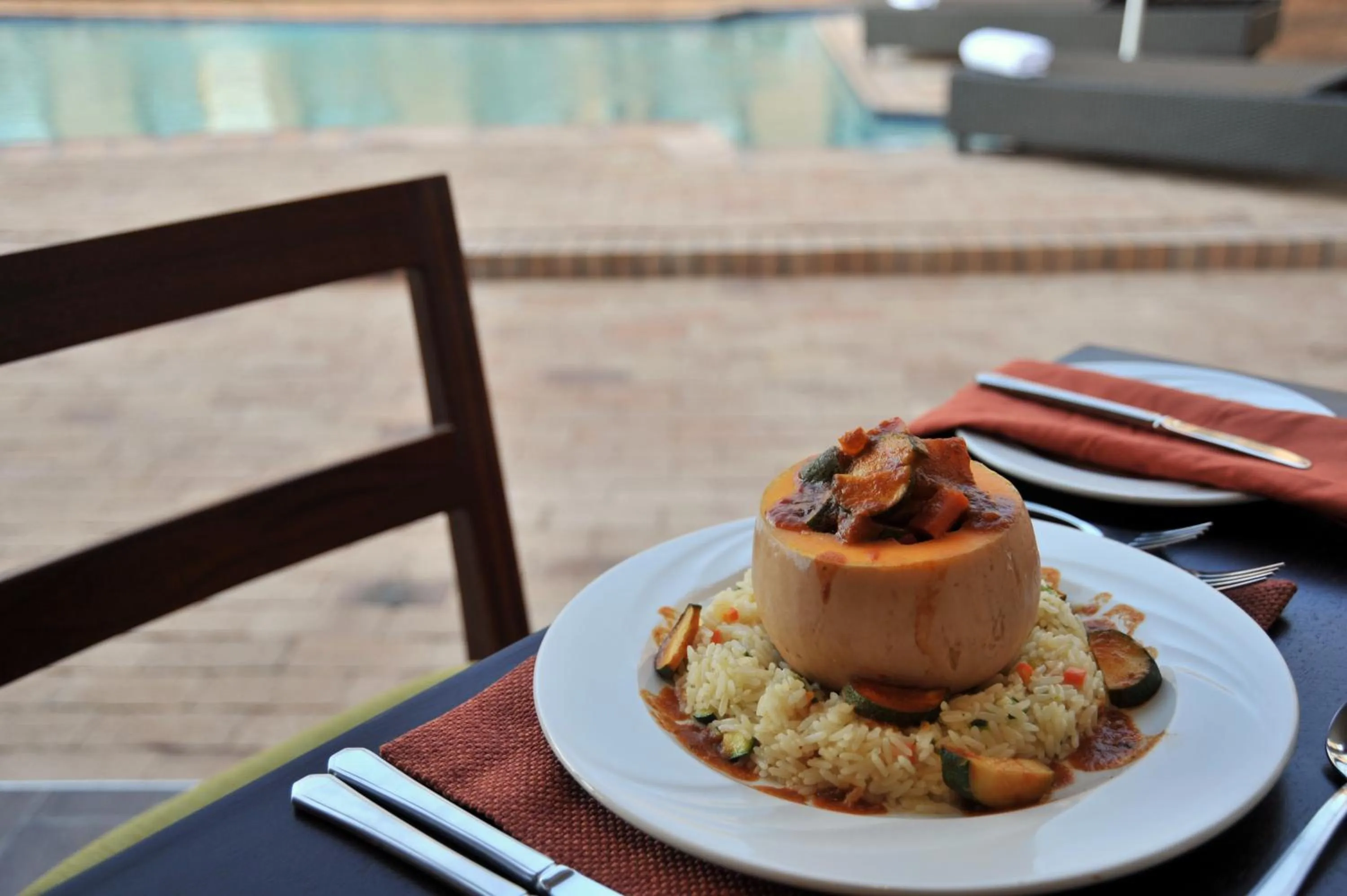 Meals in Cresta Mahalapye Hotel