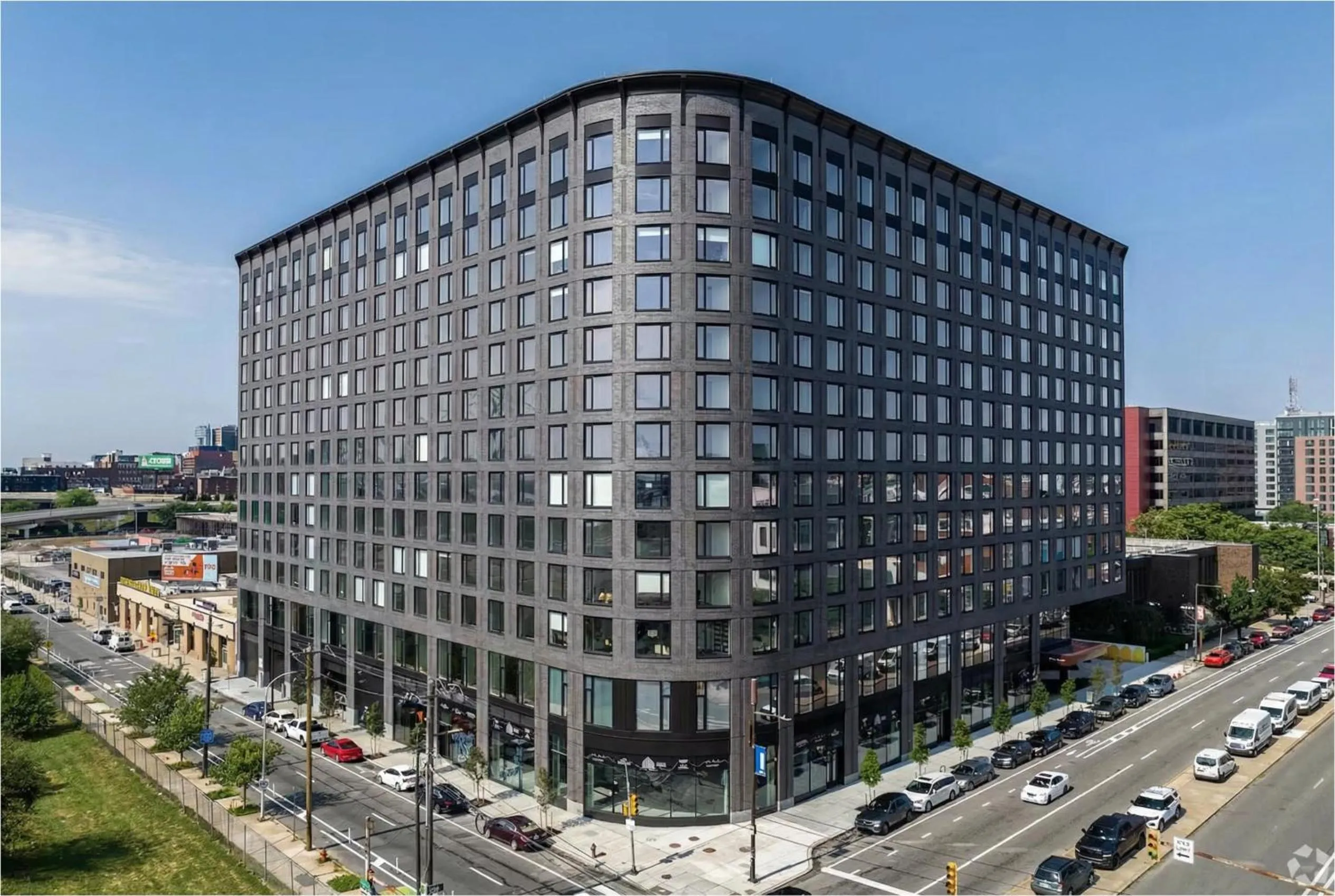 Property building in Luxury Apartments by Hyatus at Central Philly