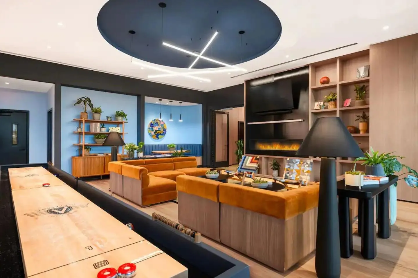 Game Room in Luxury Apartments by Hyatus at Central Philly