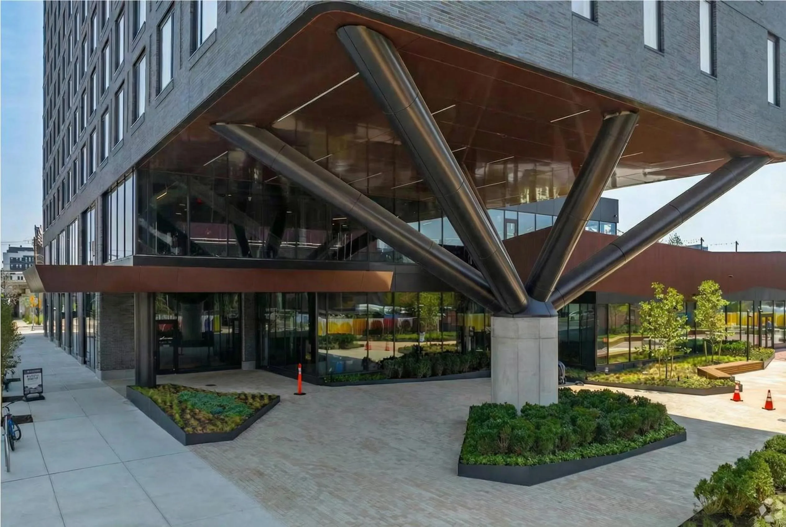 Property building in Luxury Apartments by Hyatus at Central Philly