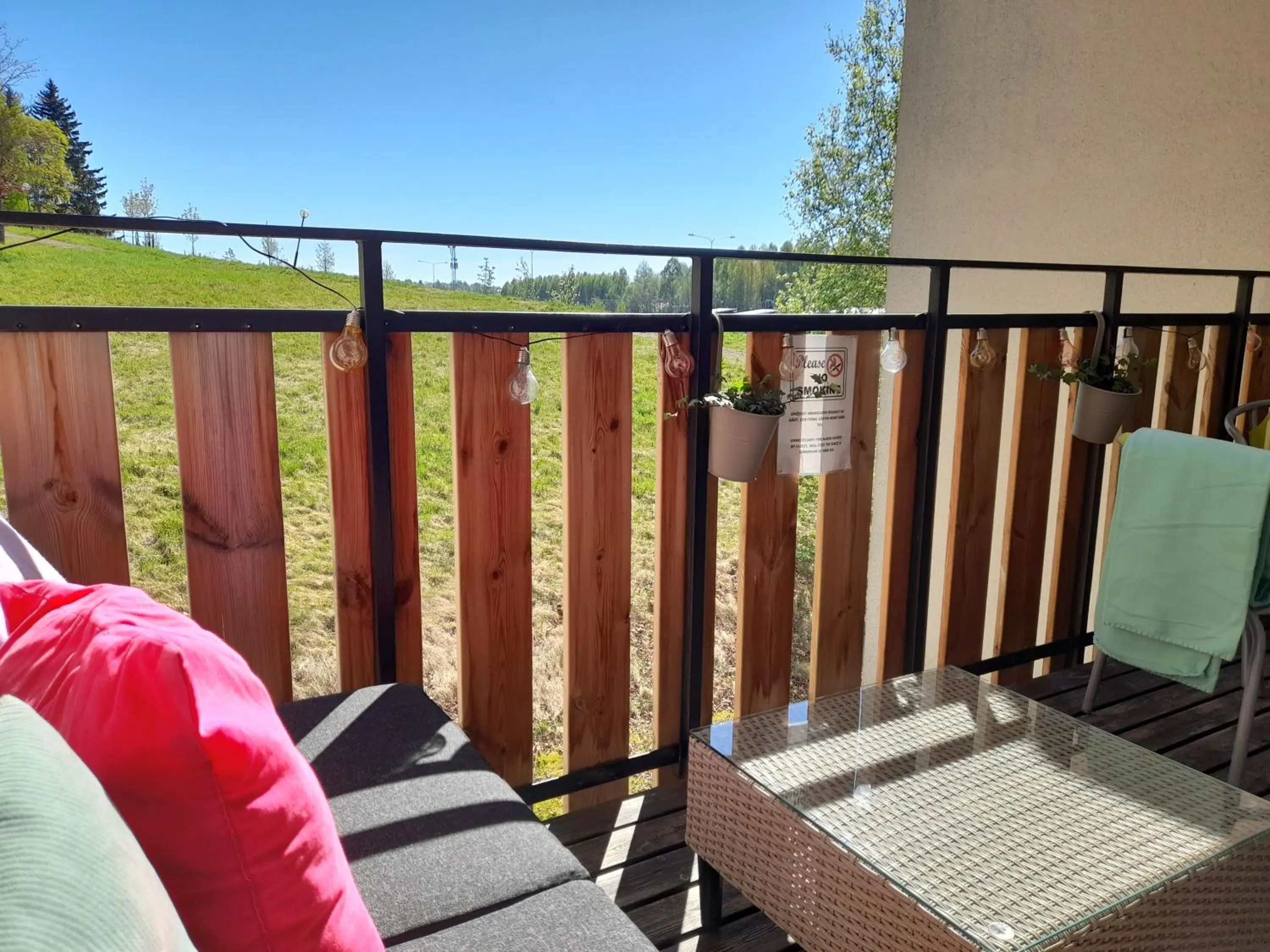 Balcony/Terrace in Kristinebergs Bed & Breakfast