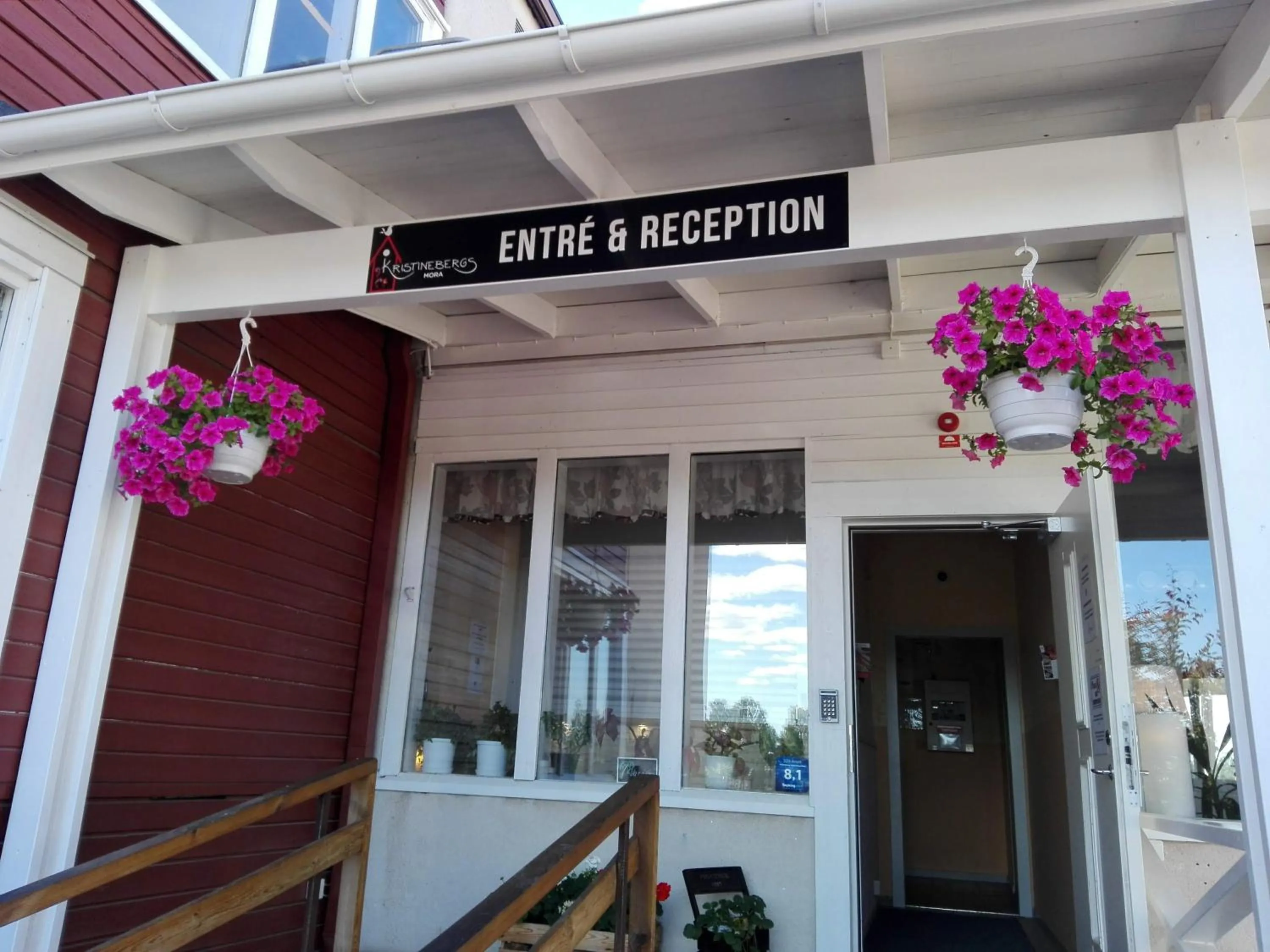 Facade/entrance in Kristinebergs Bed & Breakfast