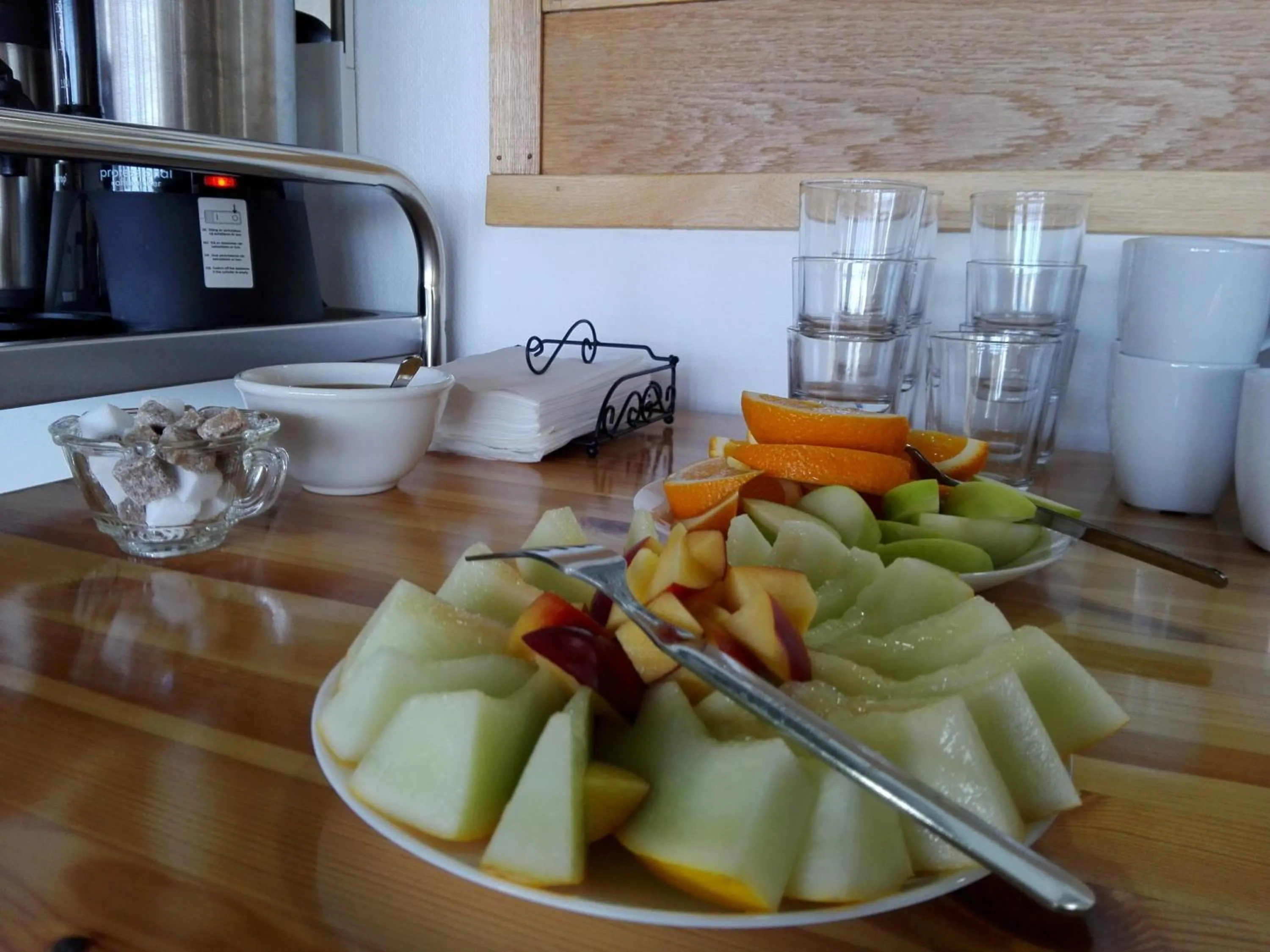 Buffet breakfast in Kristinebergs Bed & Breakfast