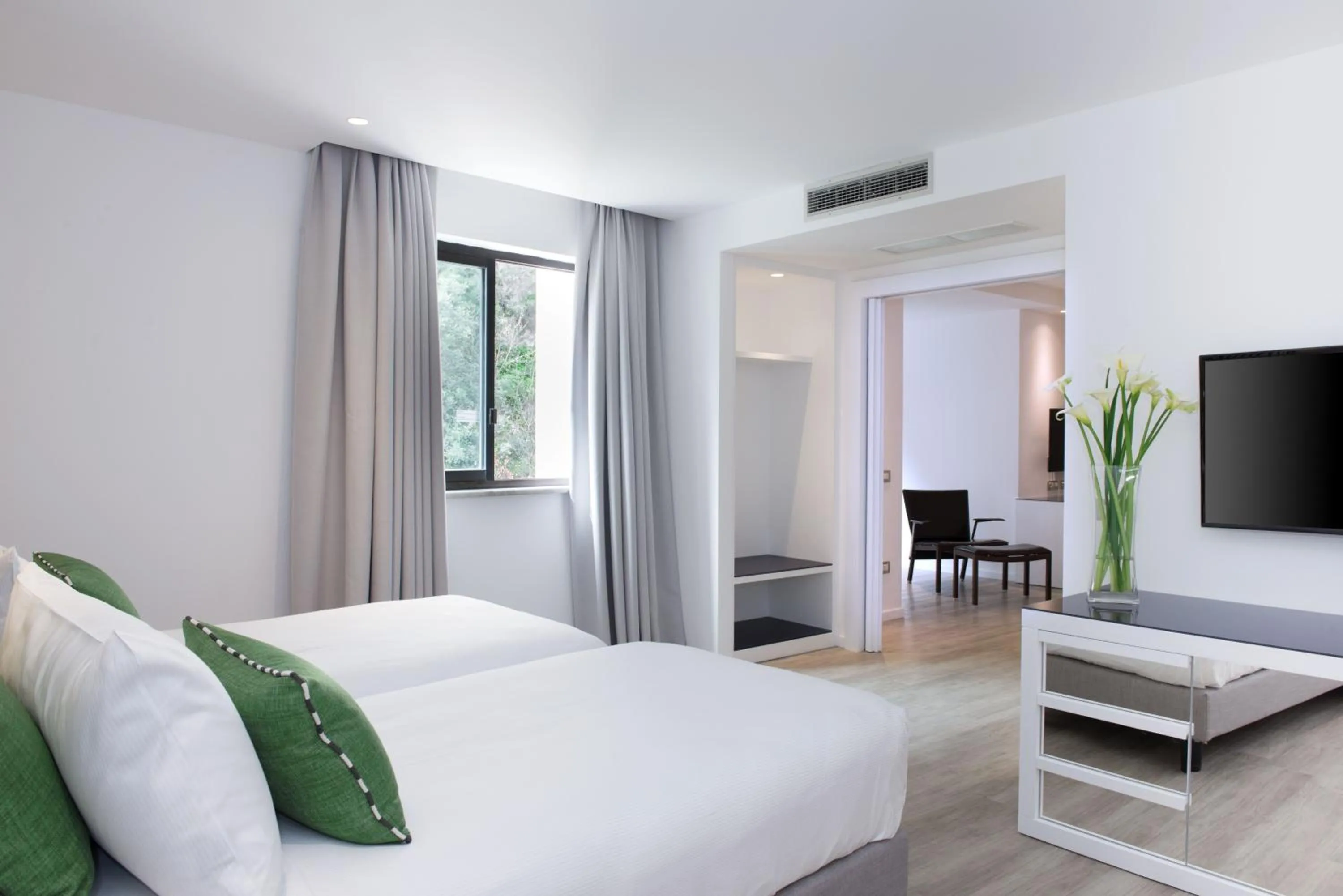 Bed in Hilton Sorrento Palace