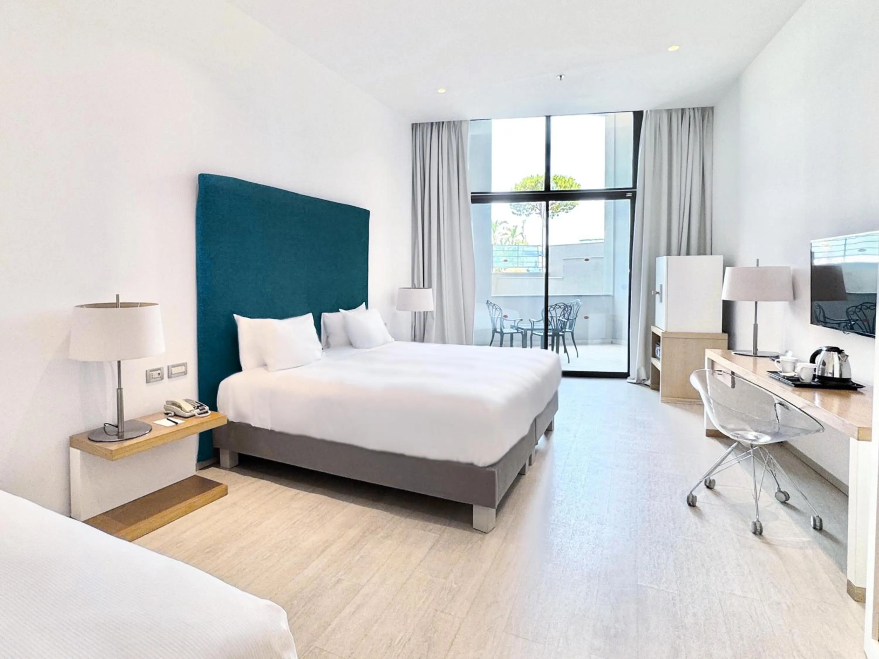 Bed in Hilton Sorrento Palace