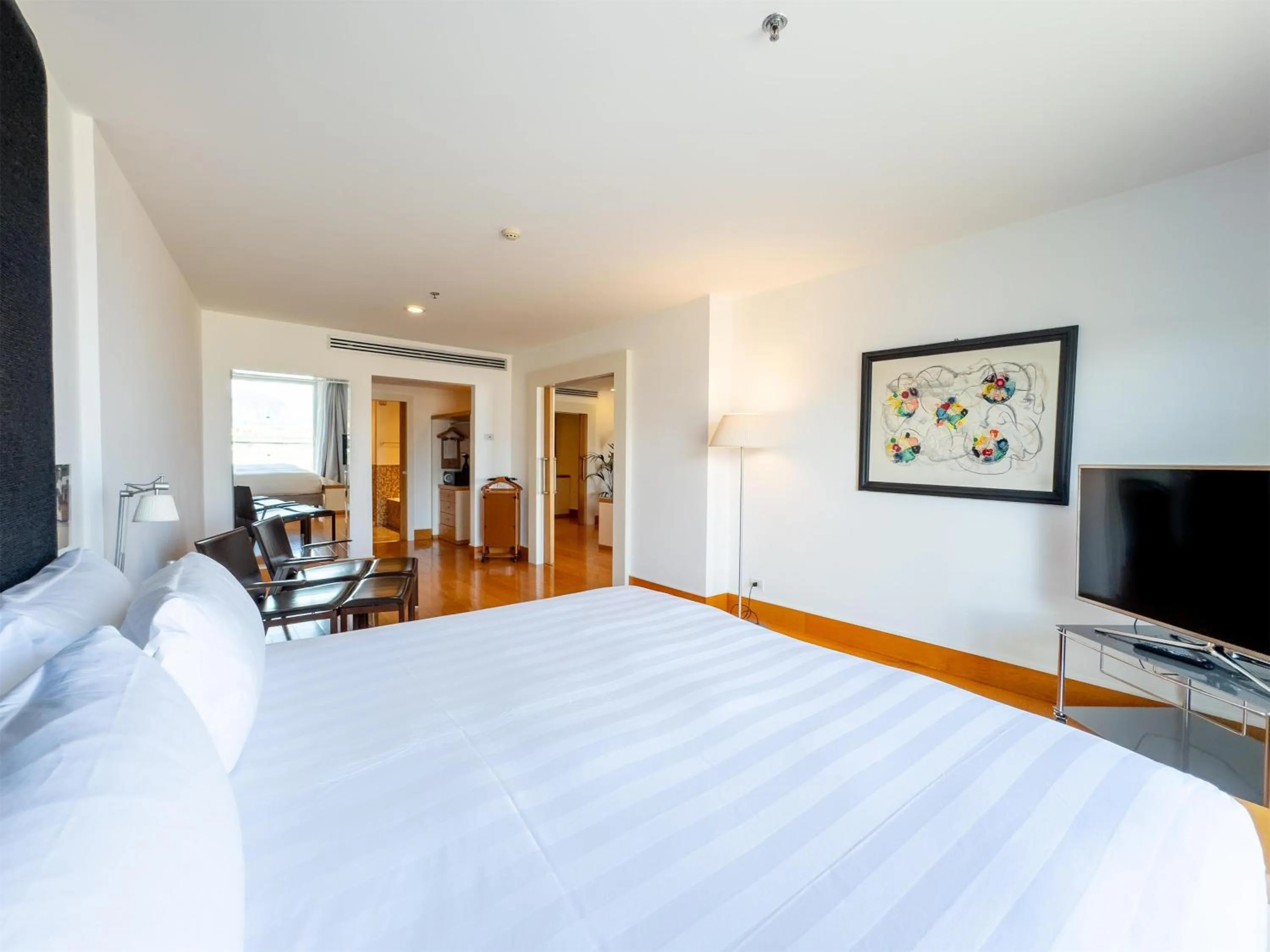 Bed in Hilton Sorrento Palace