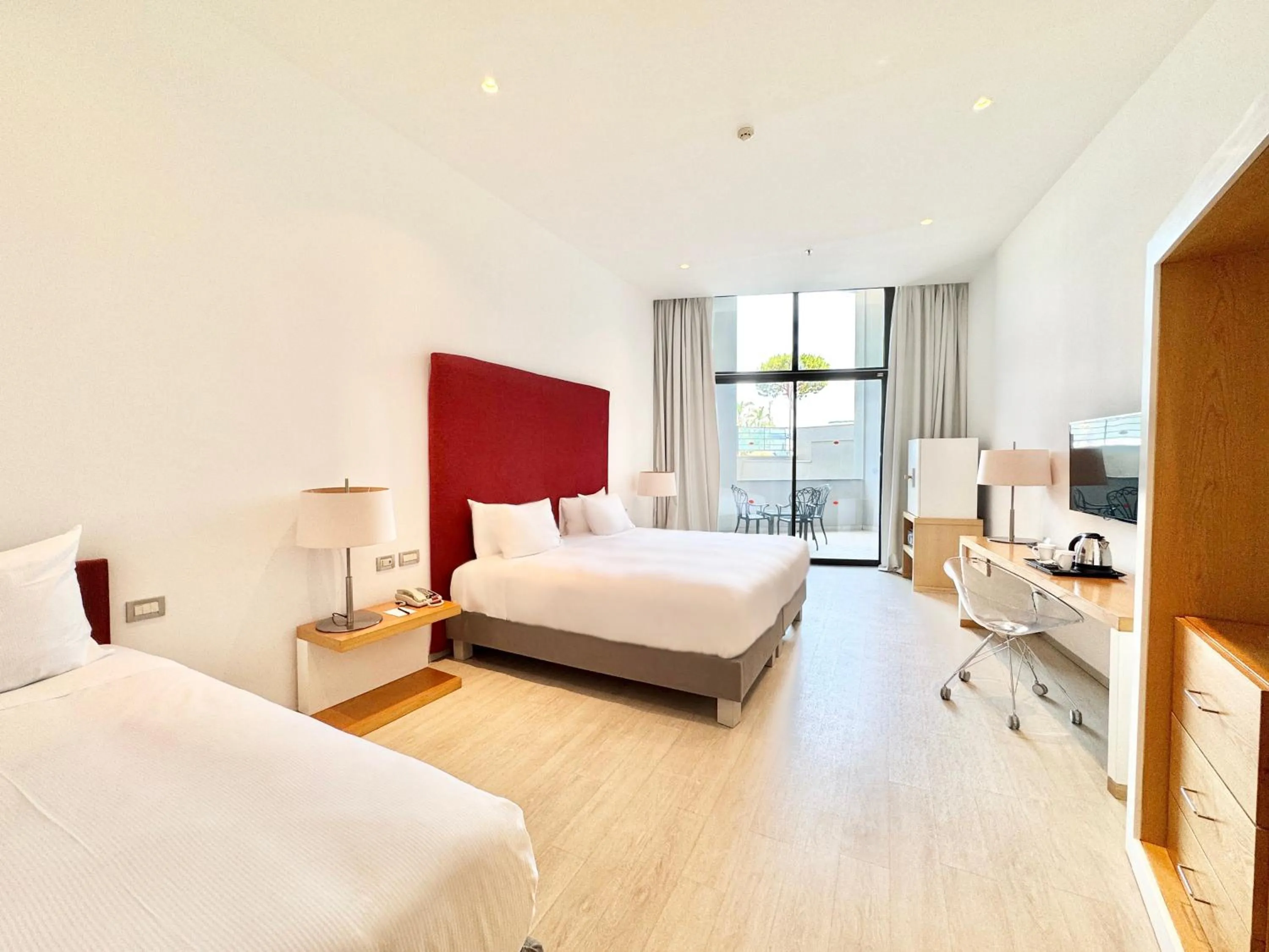 Bed in Hilton Sorrento Palace