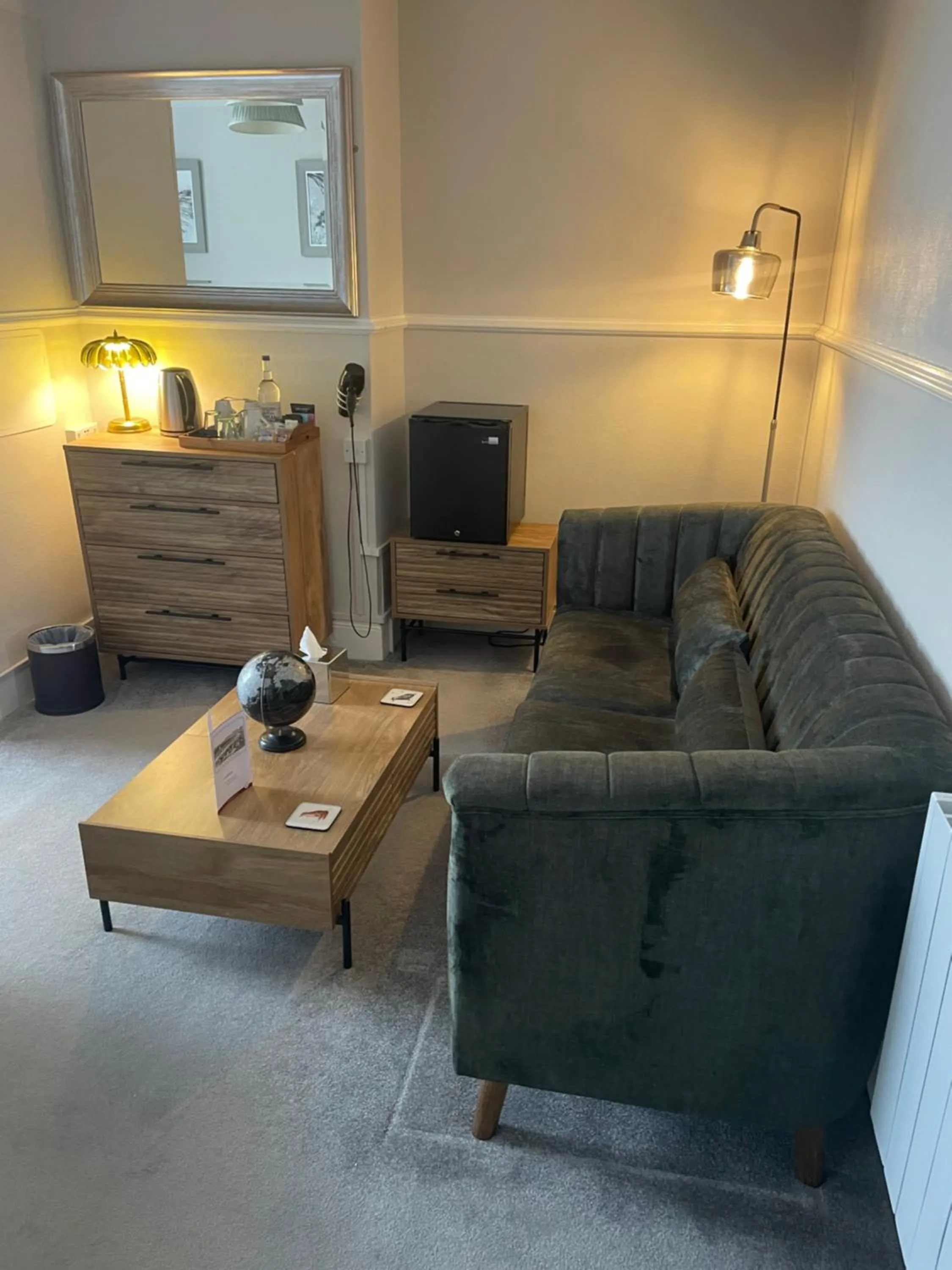 Seating area in Gresham Guest House