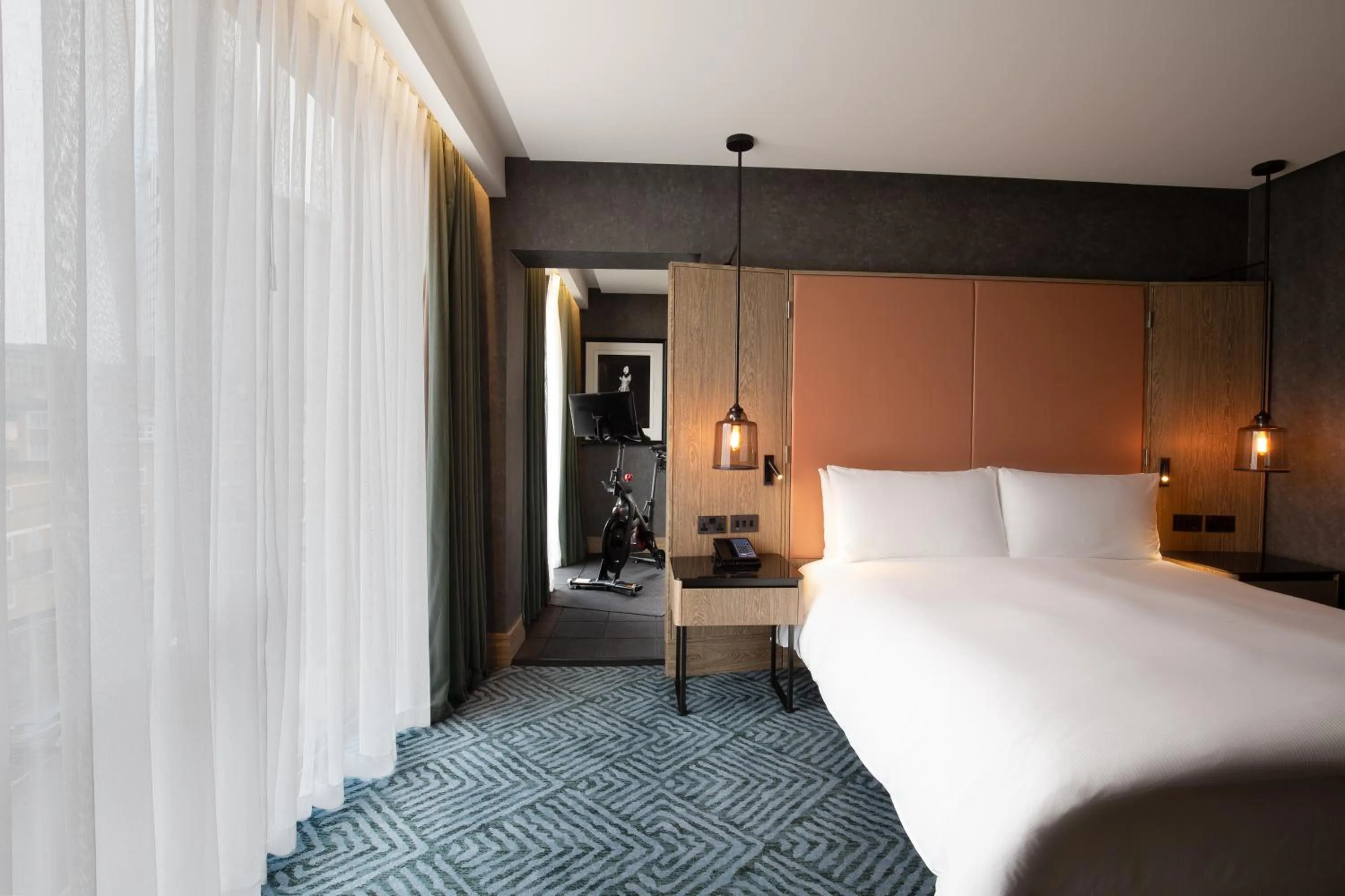 Bed in Hilton London Bankside