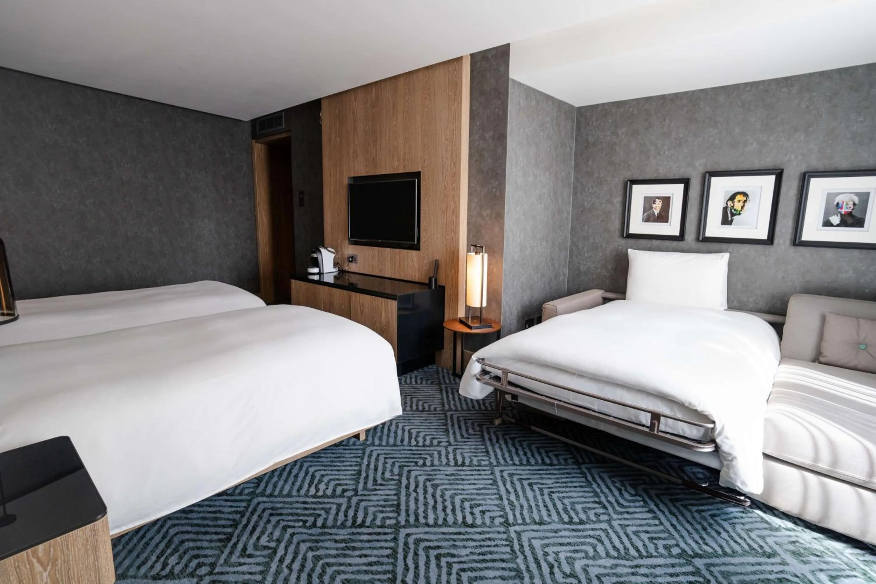 Bed in Hilton London Bankside