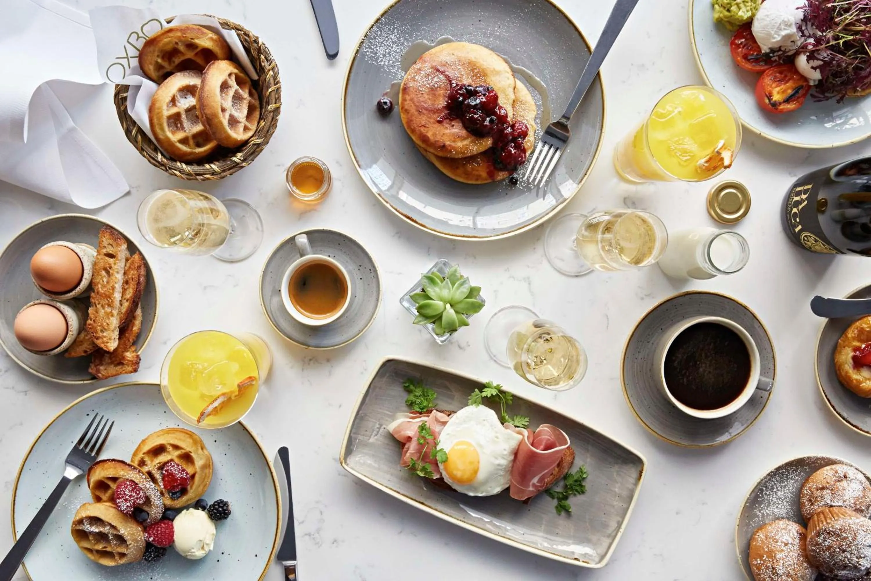 Breakfast in Hilton London Bankside