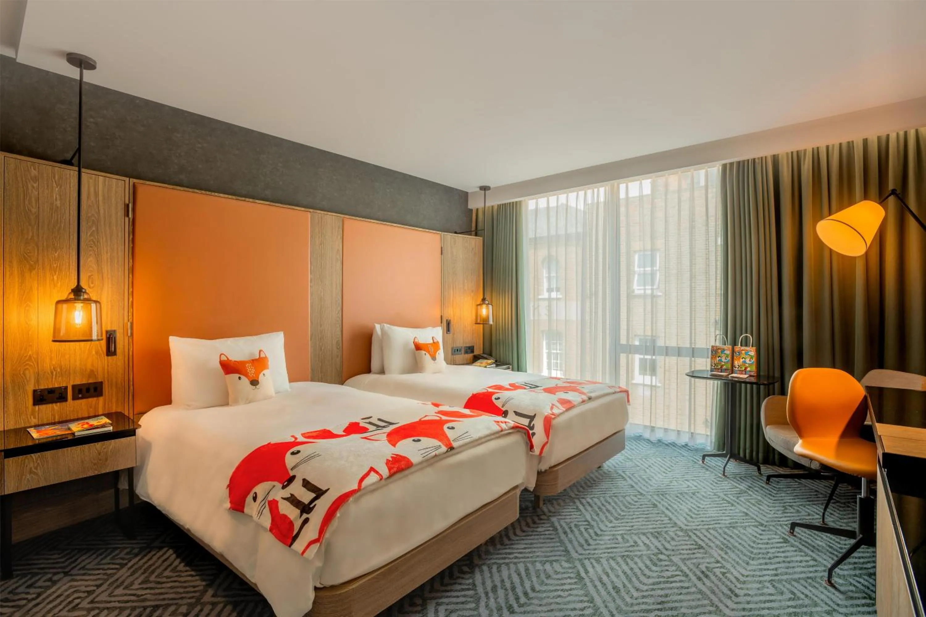 Bed in Hilton London Bankside