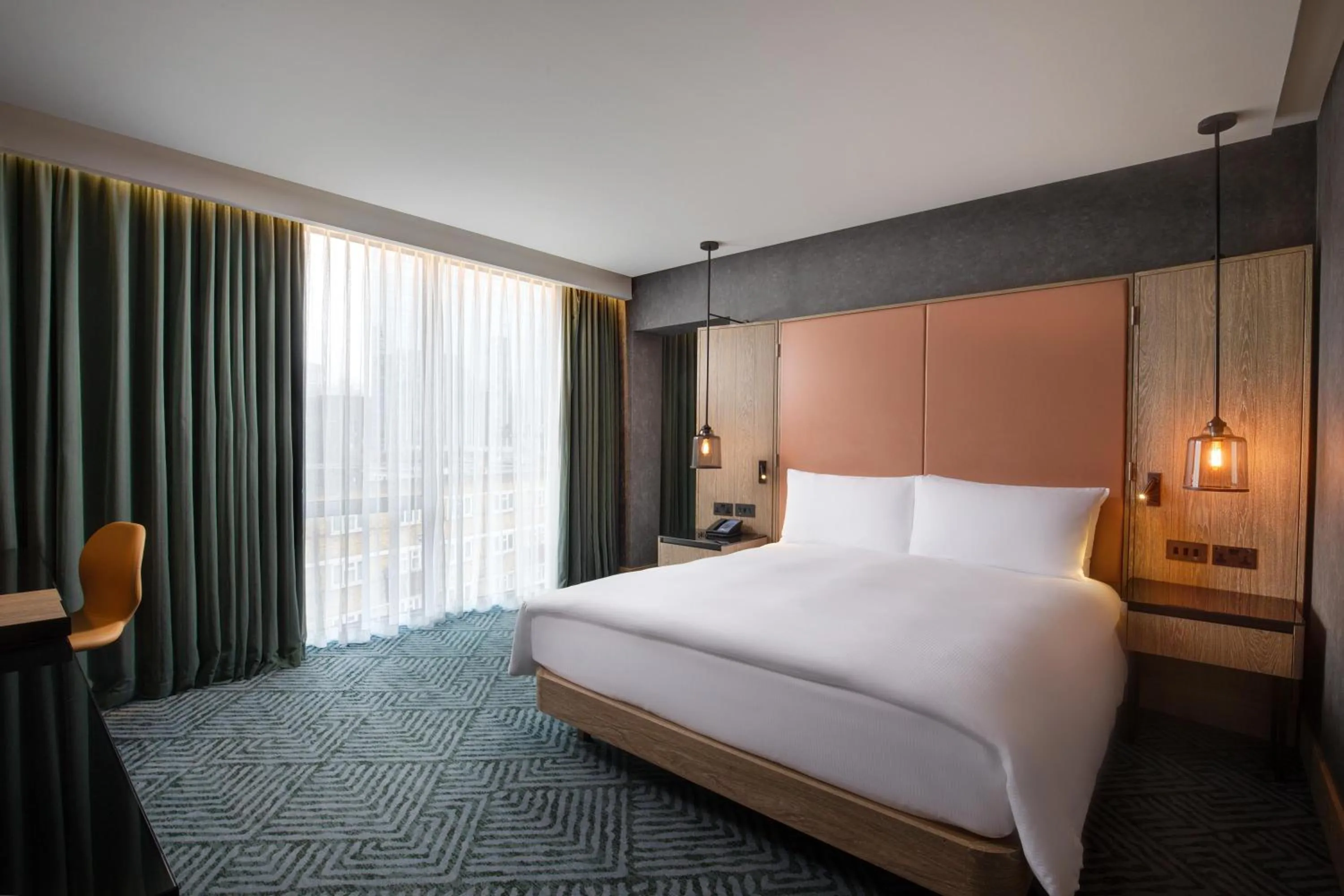 Bed in Hilton London Bankside