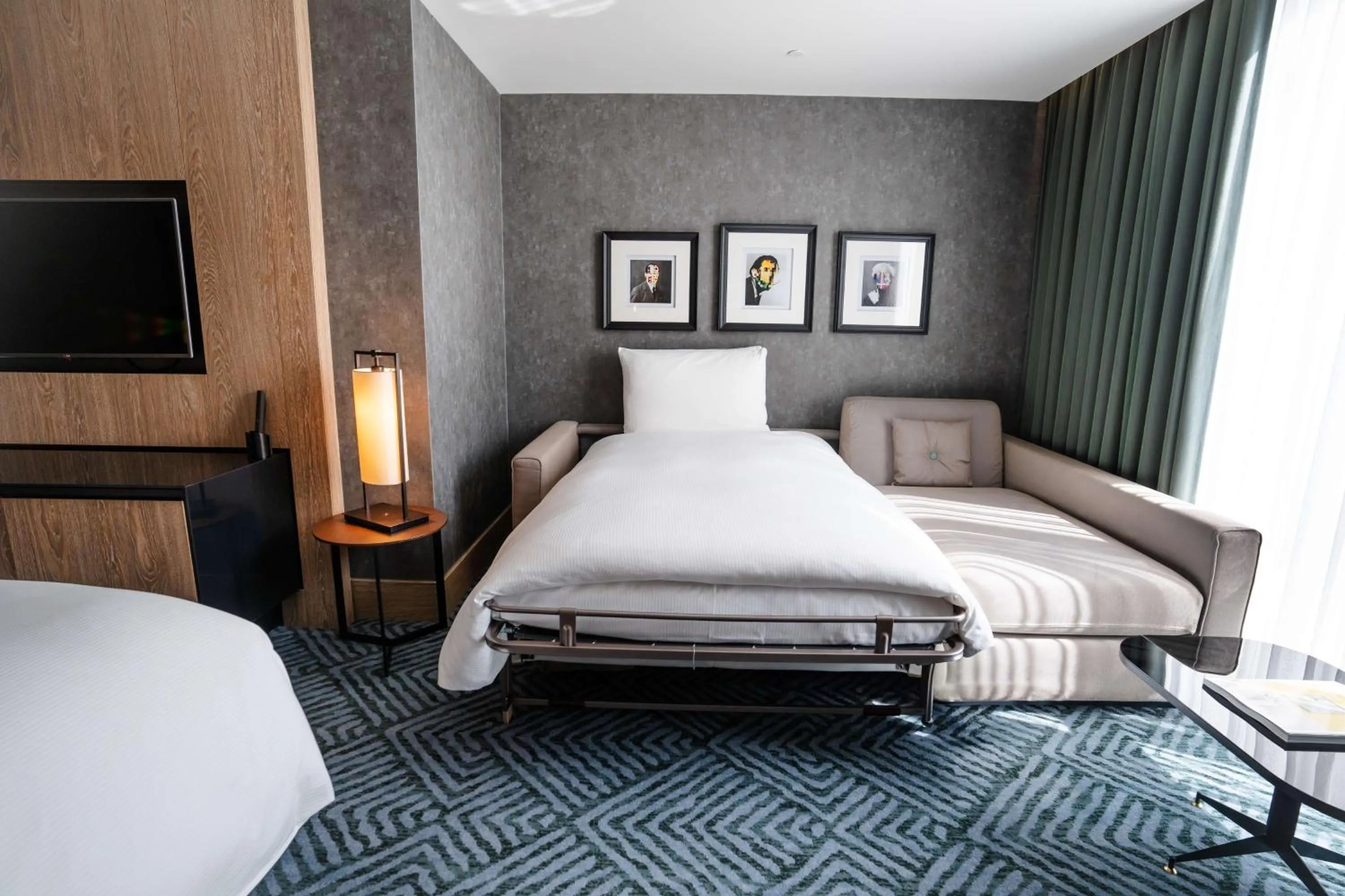 Bed in Hilton London Bankside