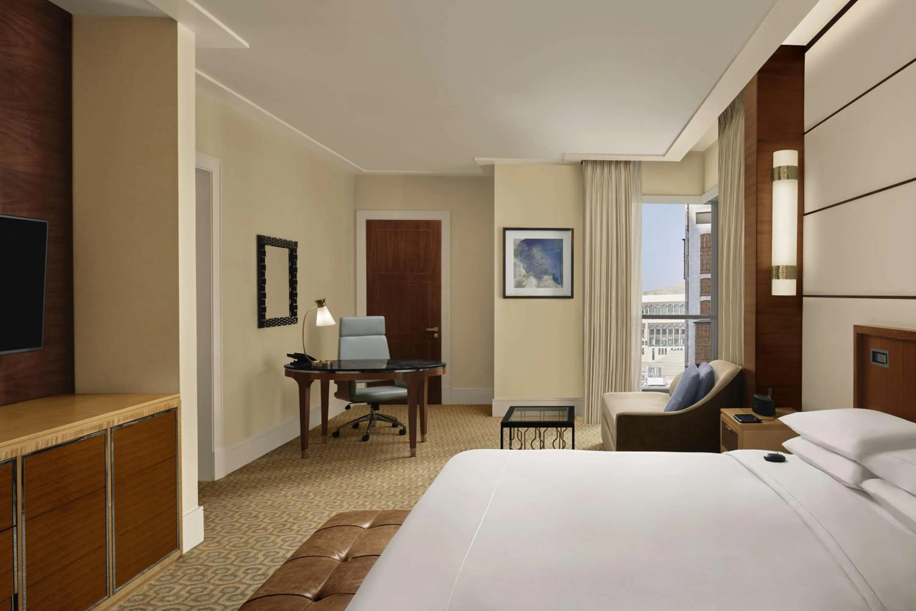 Bed in Conrad Jabal Omar Makkah