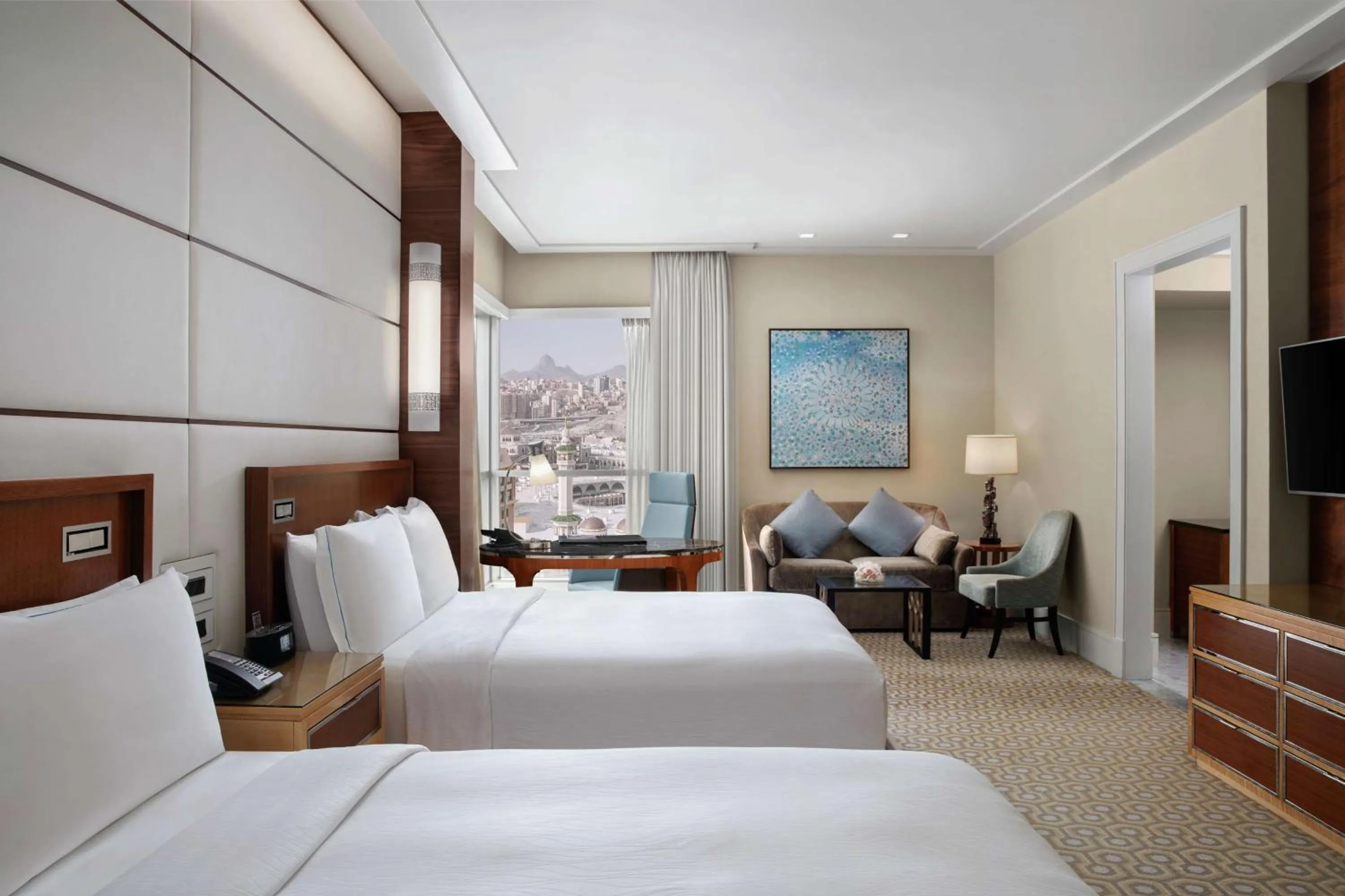 Bed in Conrad Jabal Omar Makkah