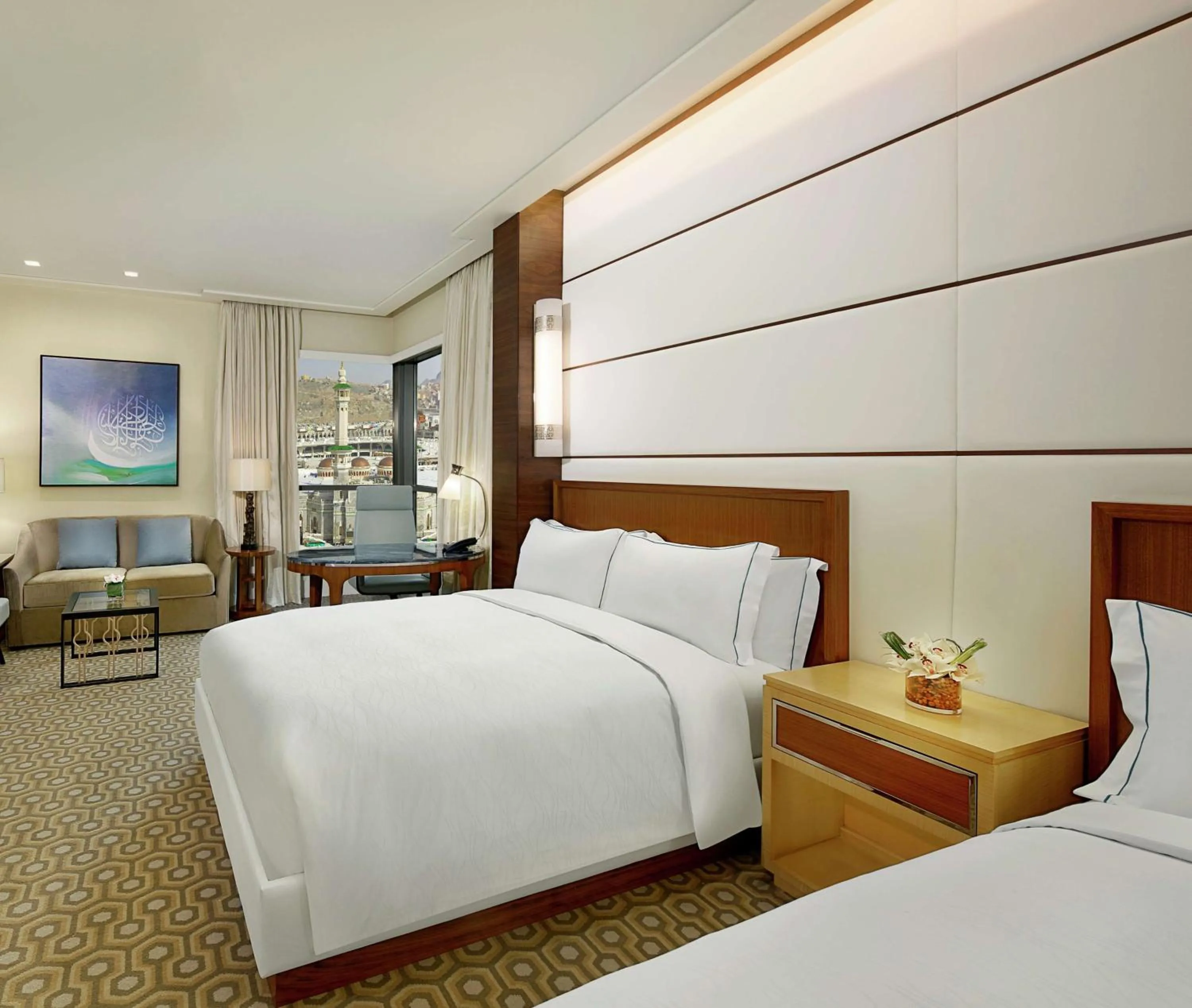 Bedroom, Bed in Conrad Jabal Omar Makkah