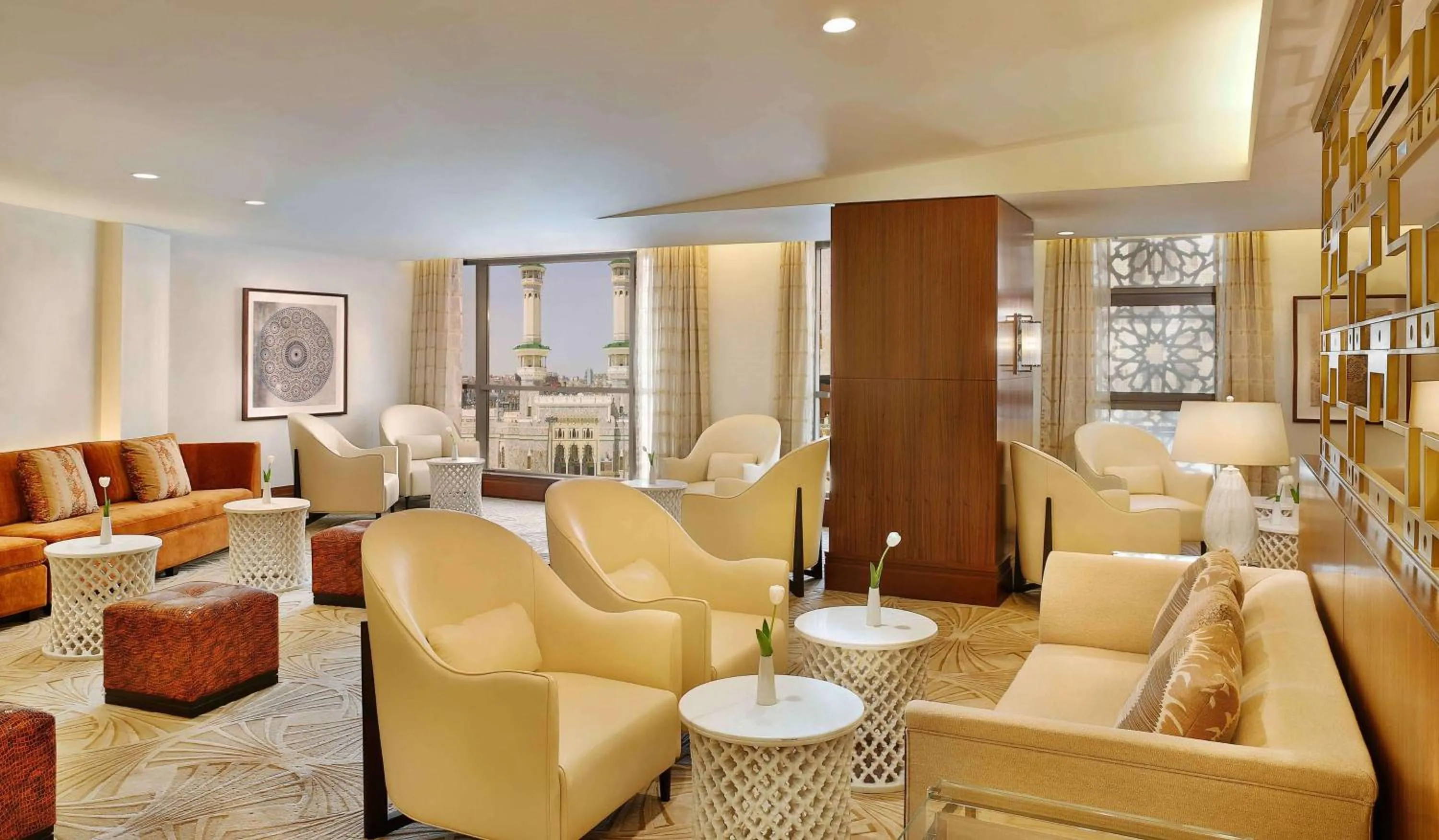 Dining area in Conrad Jabal Omar Makkah