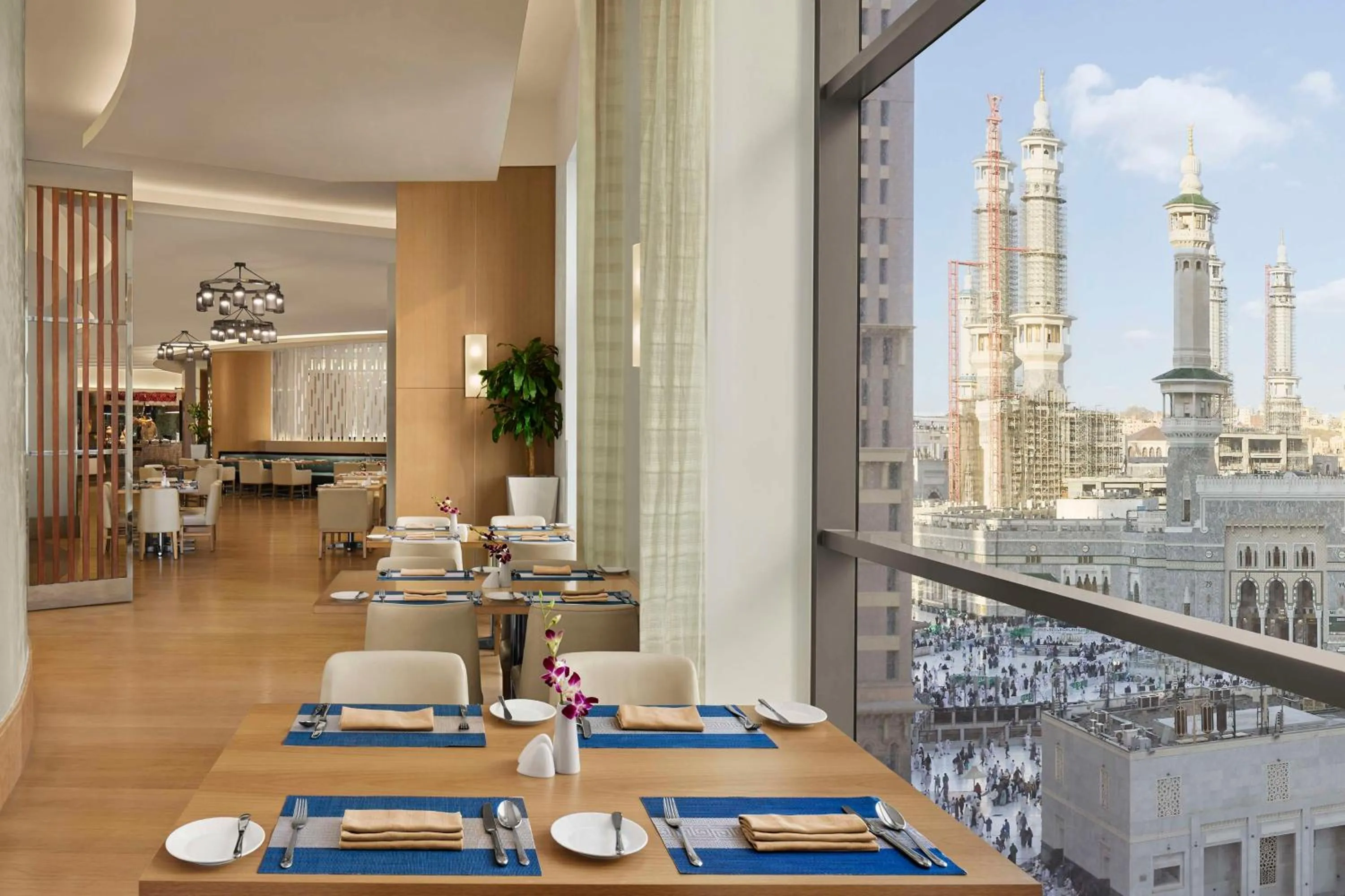 Restaurant/places to eat in Conrad Jabal Omar Makkah