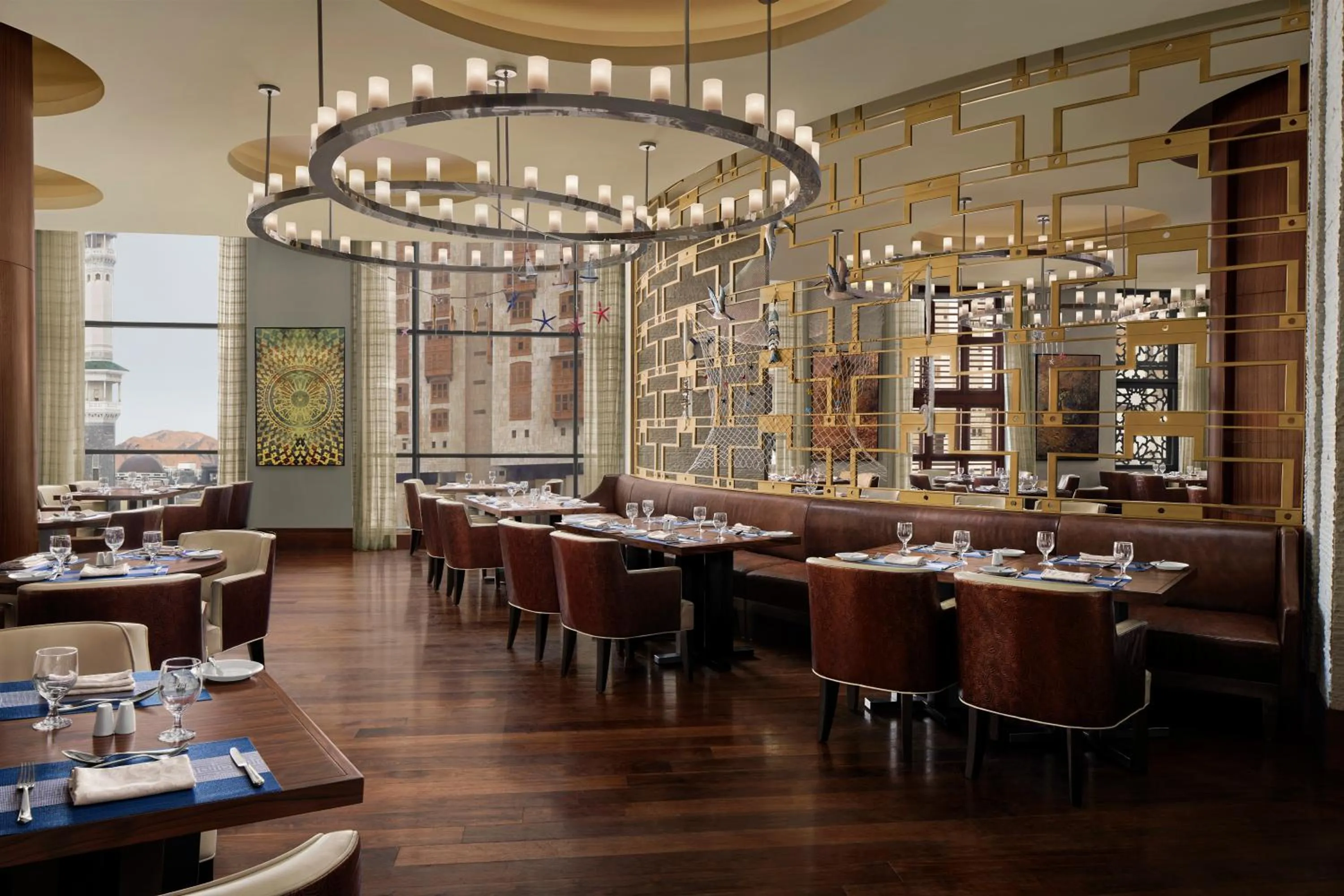 Restaurant/places to eat in Conrad Jabal Omar Makkah