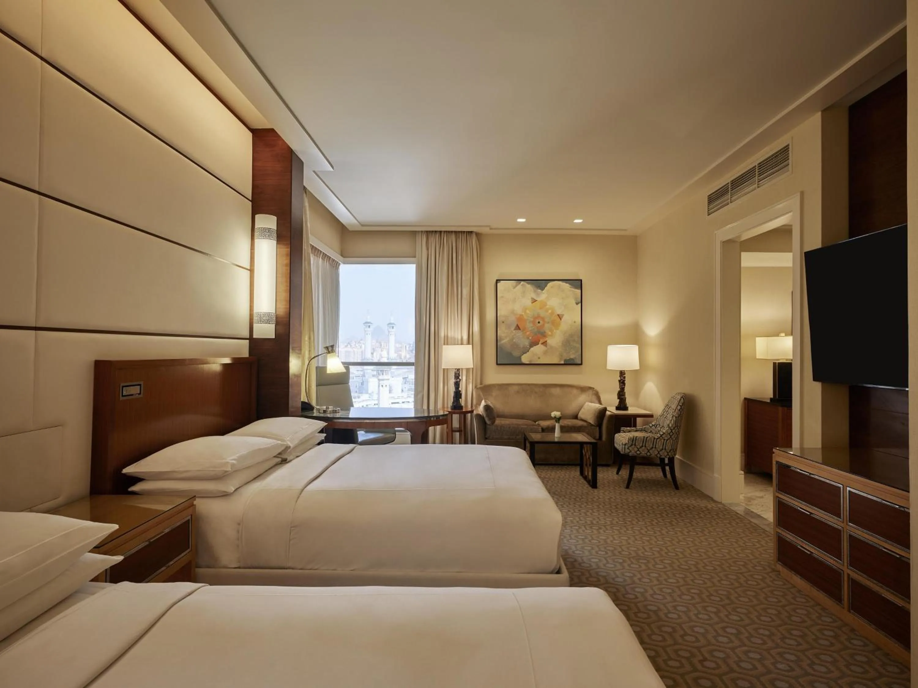 Bed in Conrad Jabal Omar Makkah