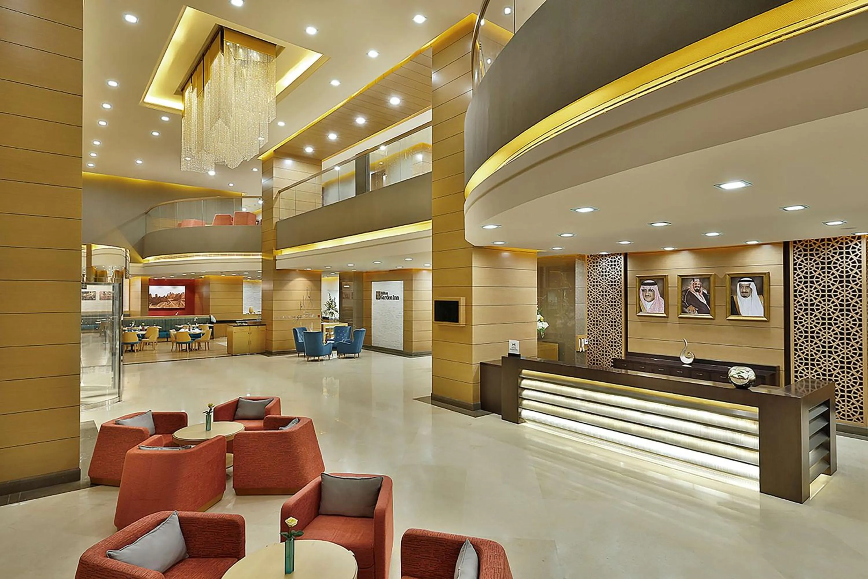 Lobby or reception in Hilton Garden Inn Tabuk