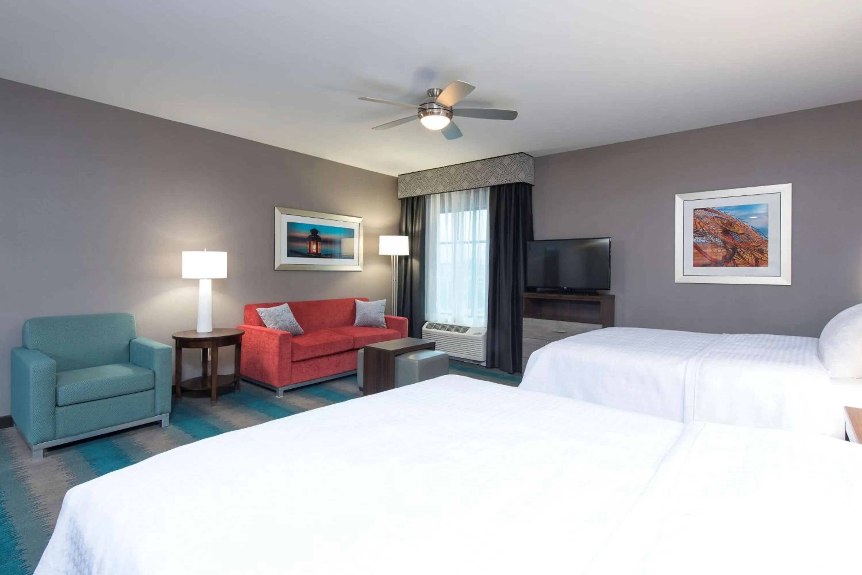 Bedroom, Bed in Homewood Suites by Hilton Cleveland/Sheffield