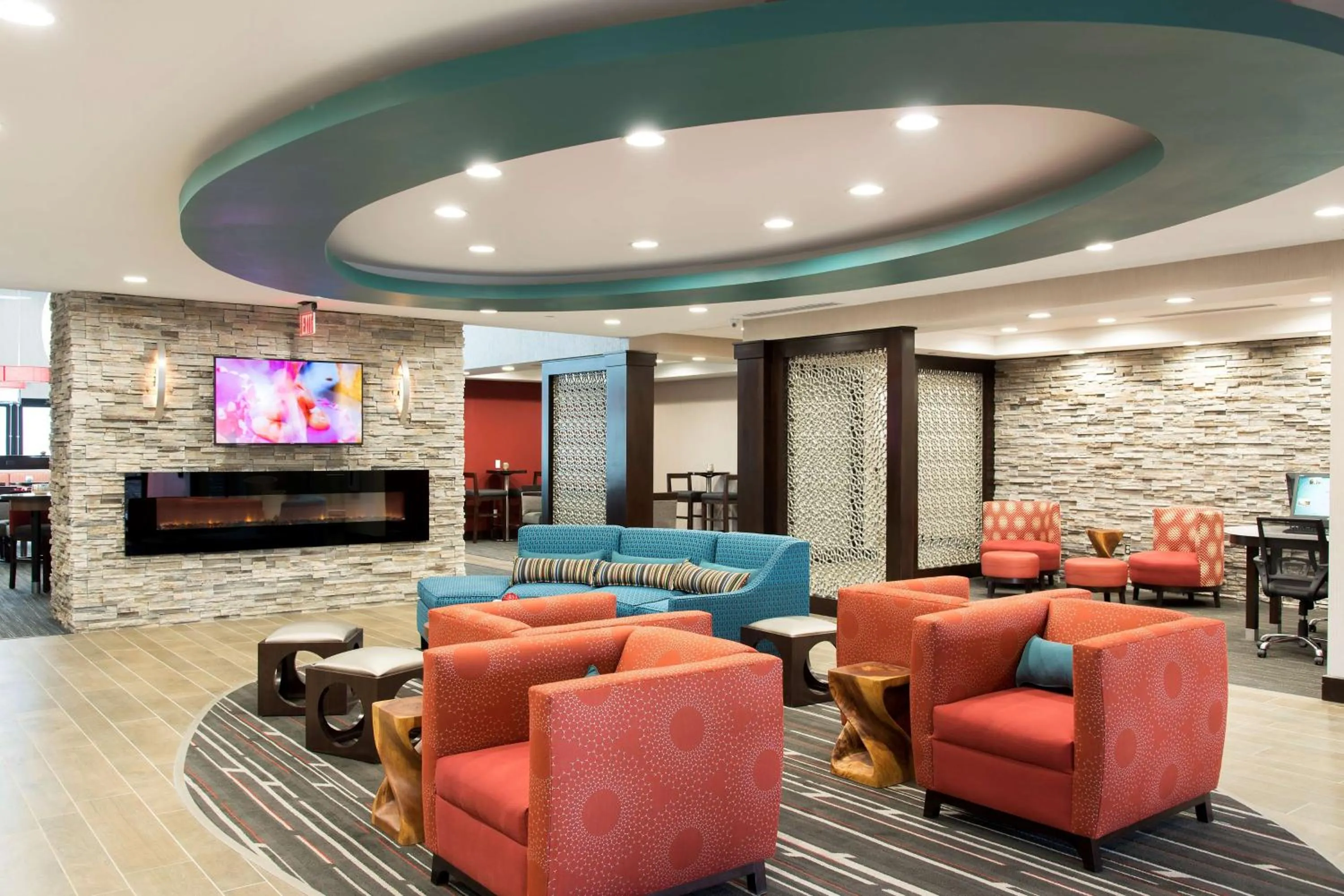 Lobby or reception in Homewood Suites by Hilton Cleveland/Sheffield