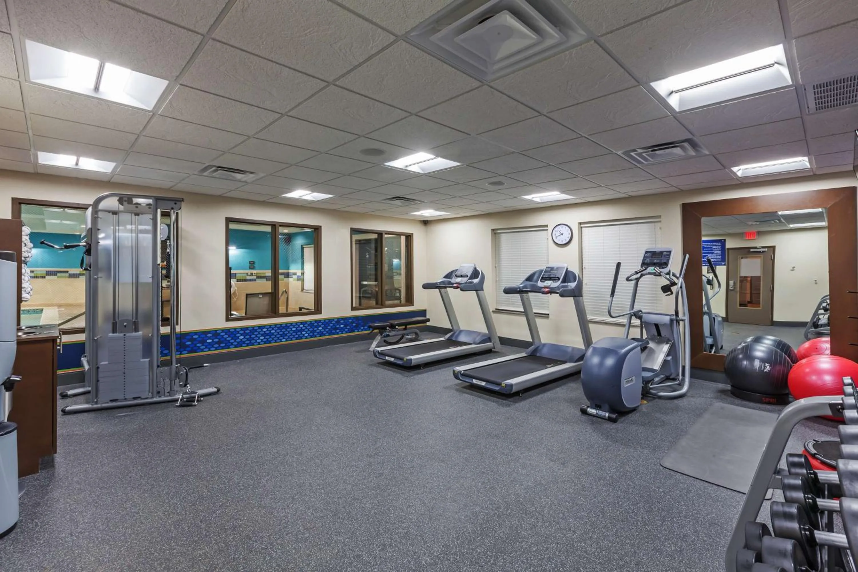 Fitness centre/facilities in Hampton Inn & Suites Claremore