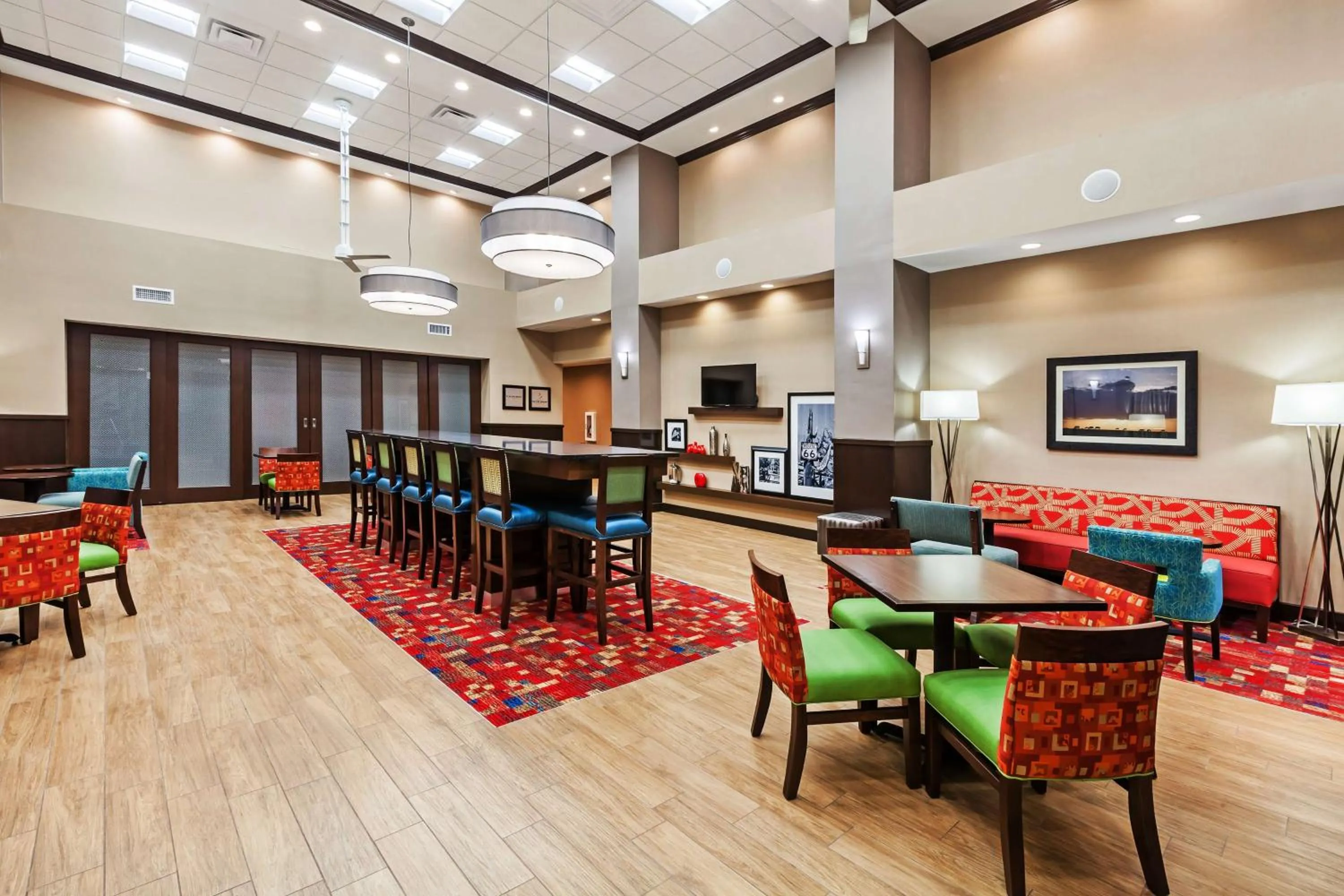 Lobby or reception in Hampton Inn & Suites Claremore
