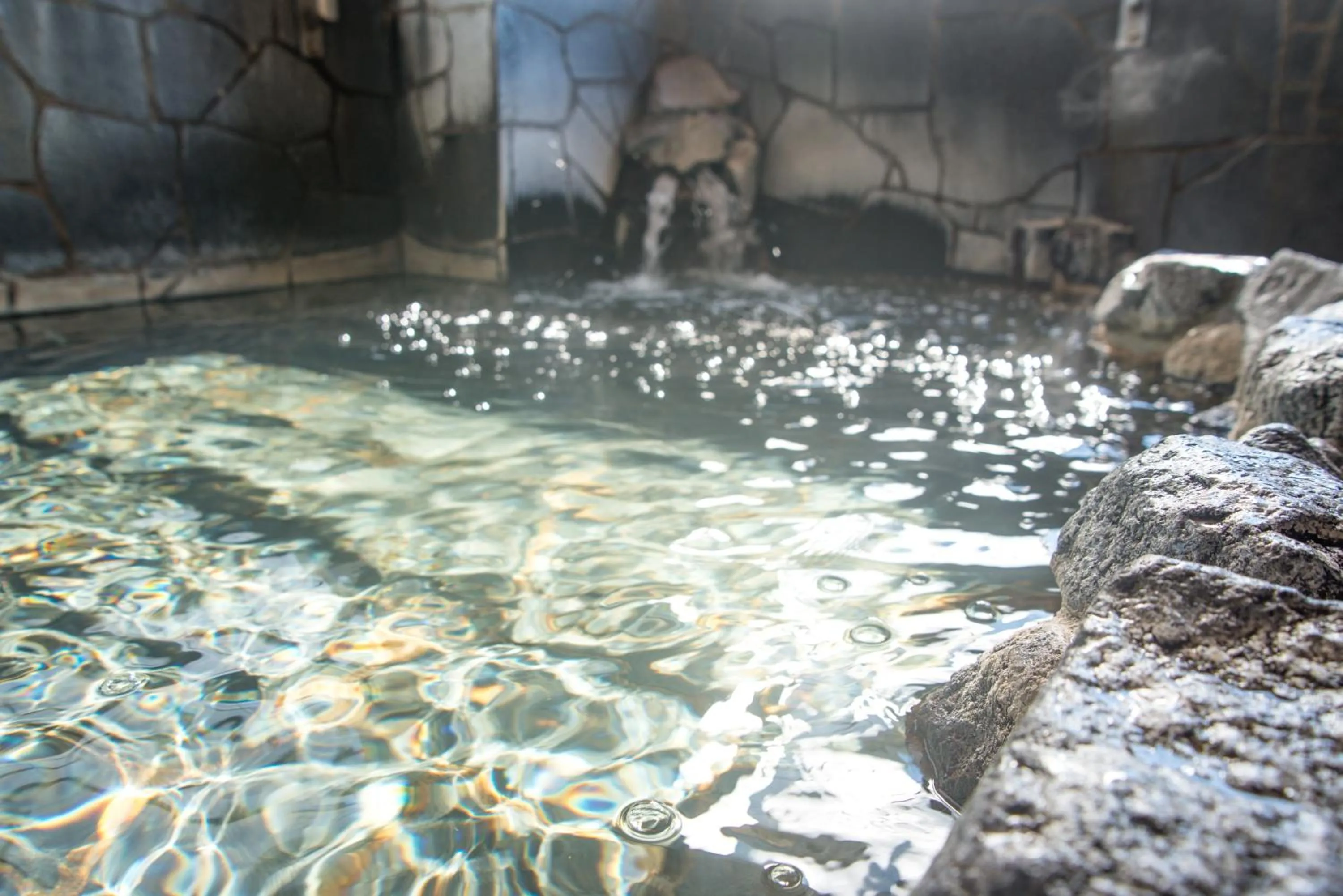 Open Air Bath in Rex Inn Kawasaki