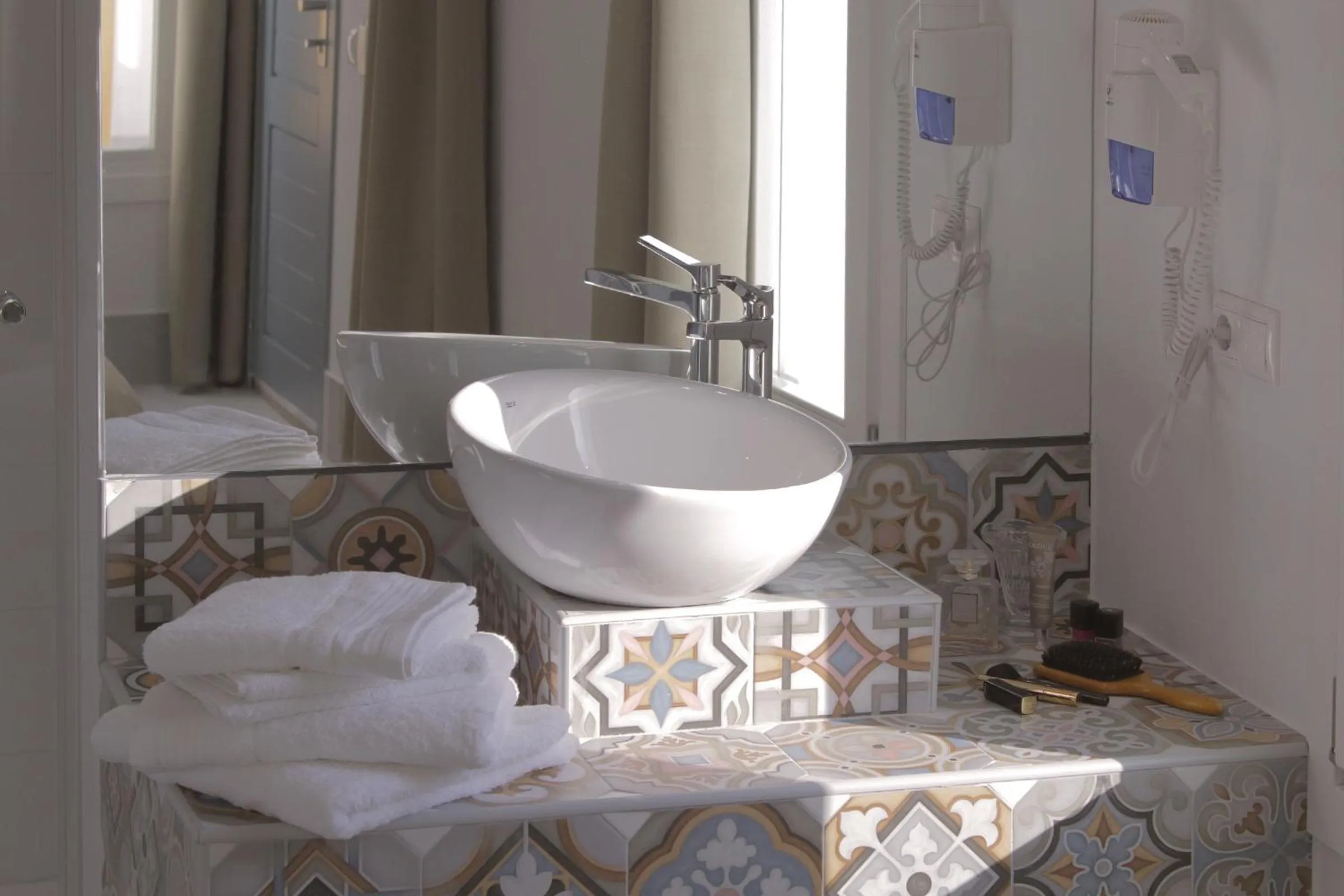 Bathroom in Hostal Gravina