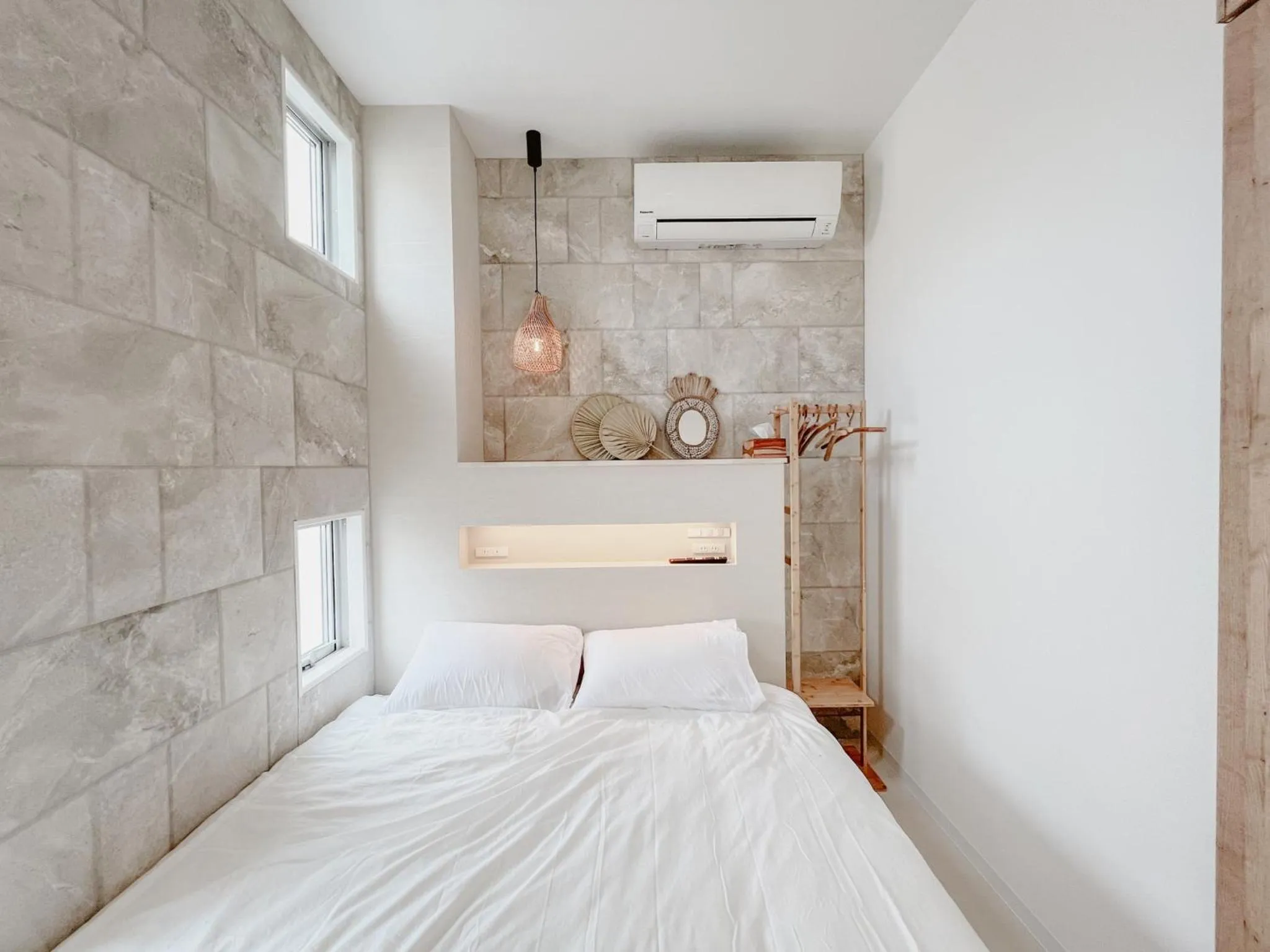 Bed in BeachHouse Geragera