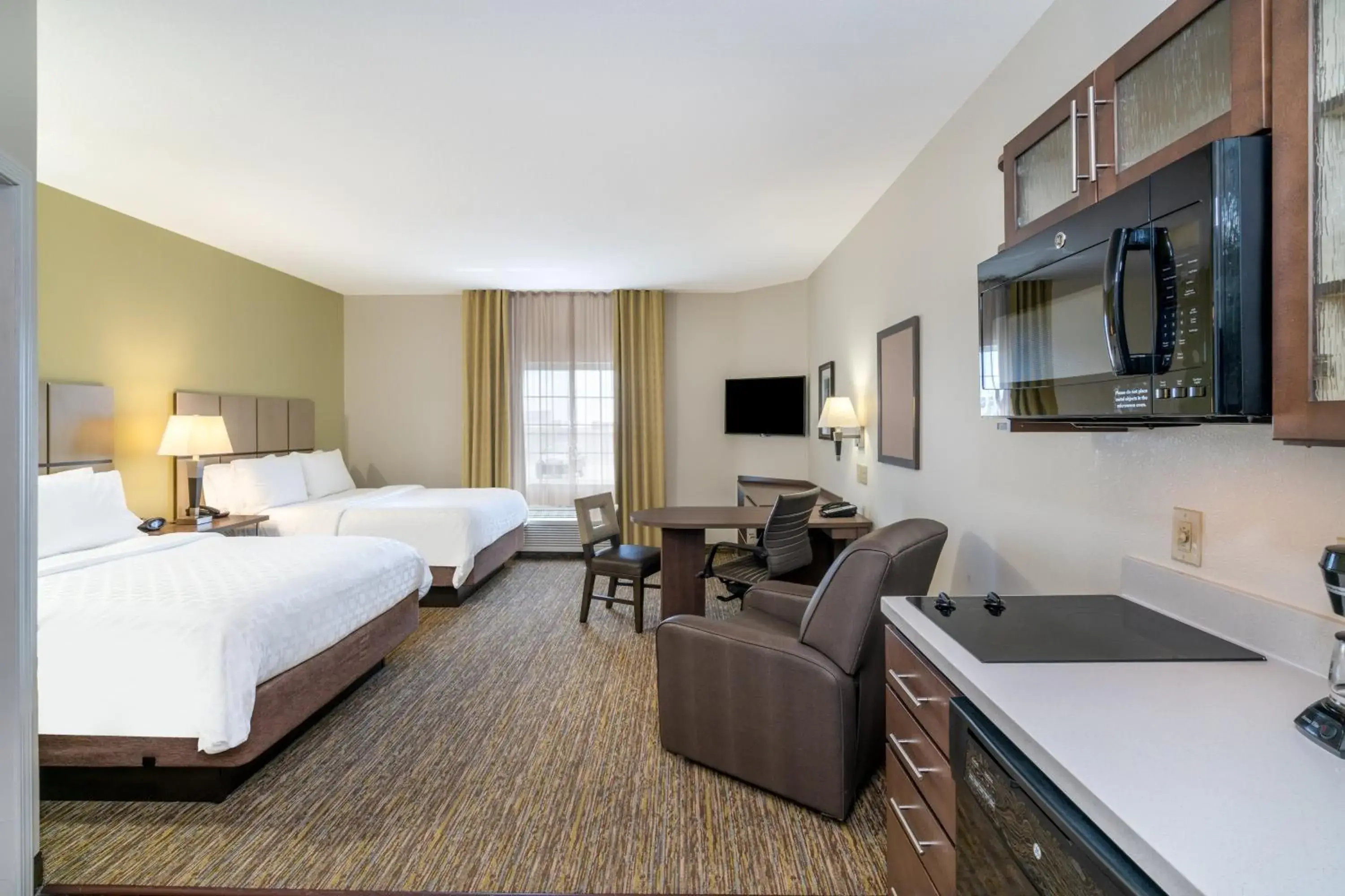 Studio Suite with Two Queen Beds in Candlewood Suites Auburn by IHG Studio Suite with Two Queen Beds in Candlewood Suites Auburn by IHG