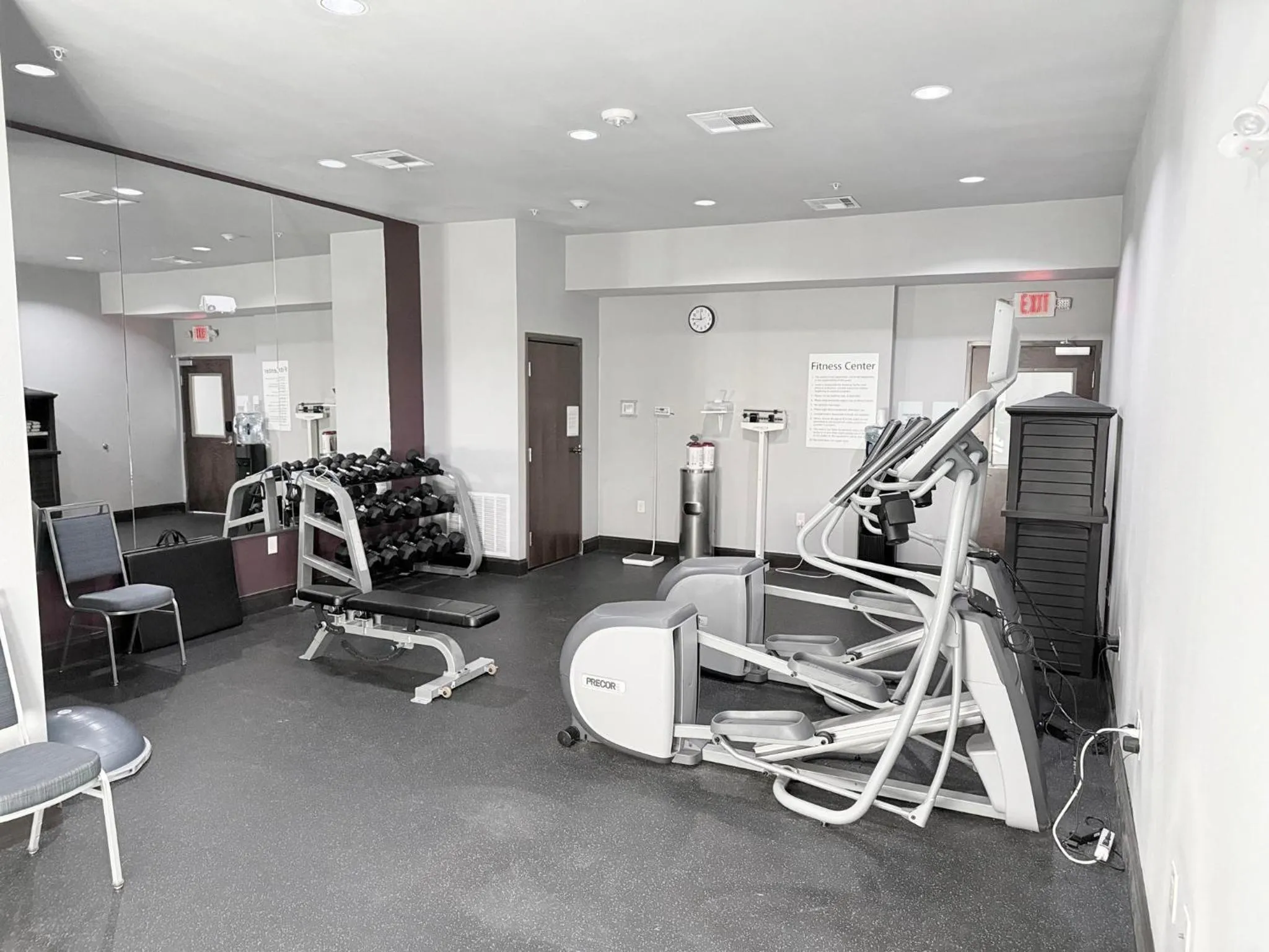 Fitness centre/facilities in Holiday Inn Express & Suites Bonham by IHG