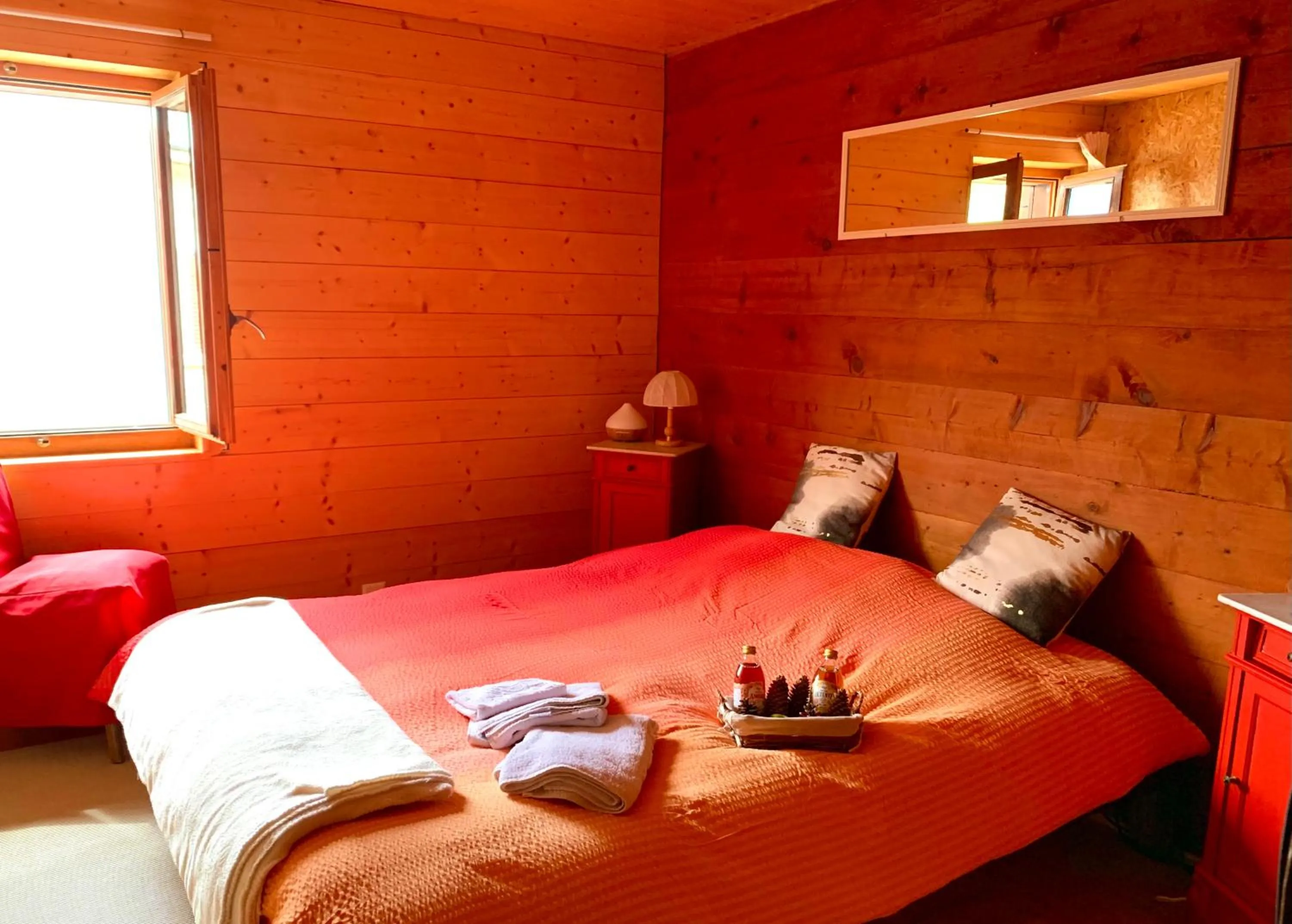 Bed in La Cure de Vernamiège