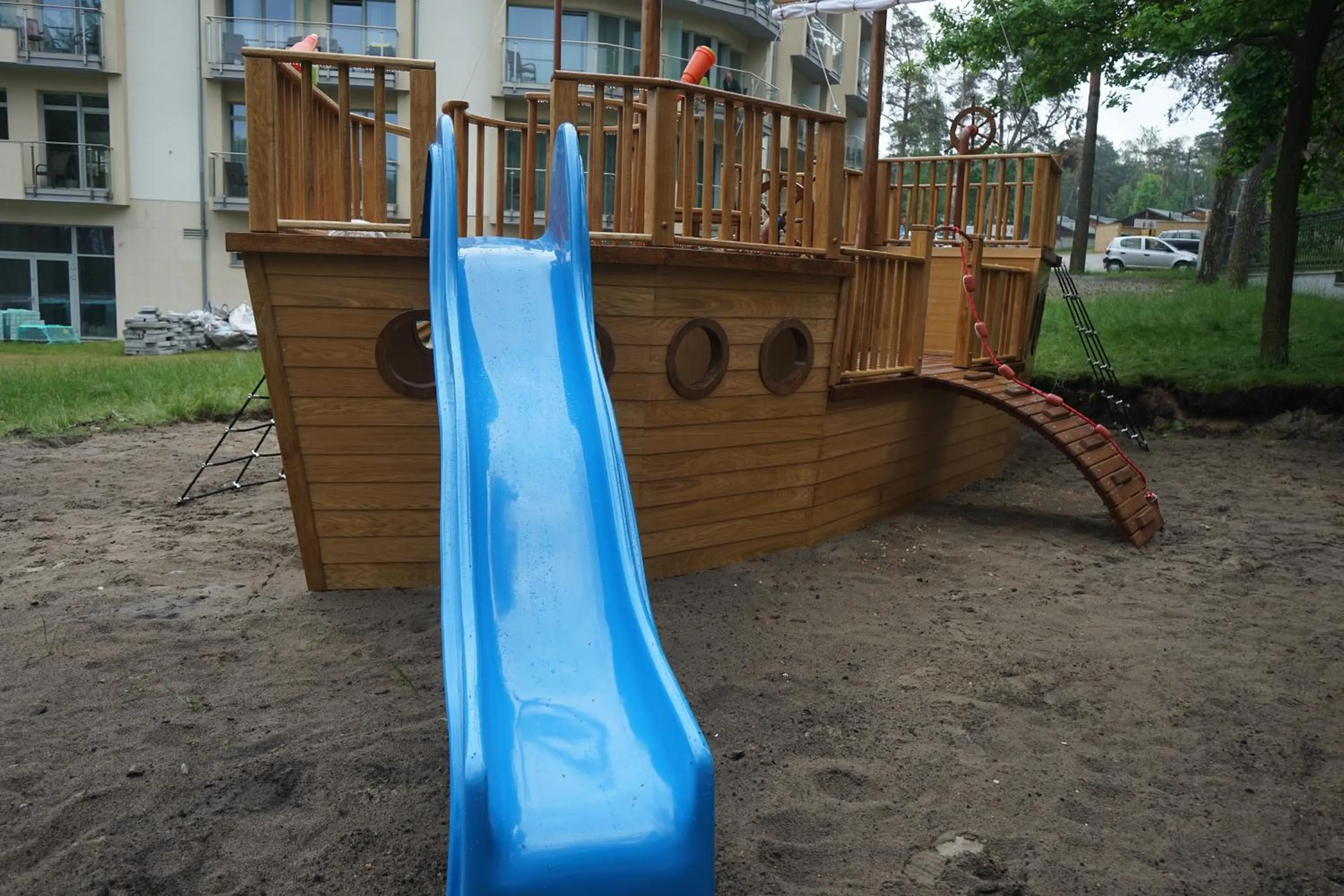 Children play ground in Hotel White