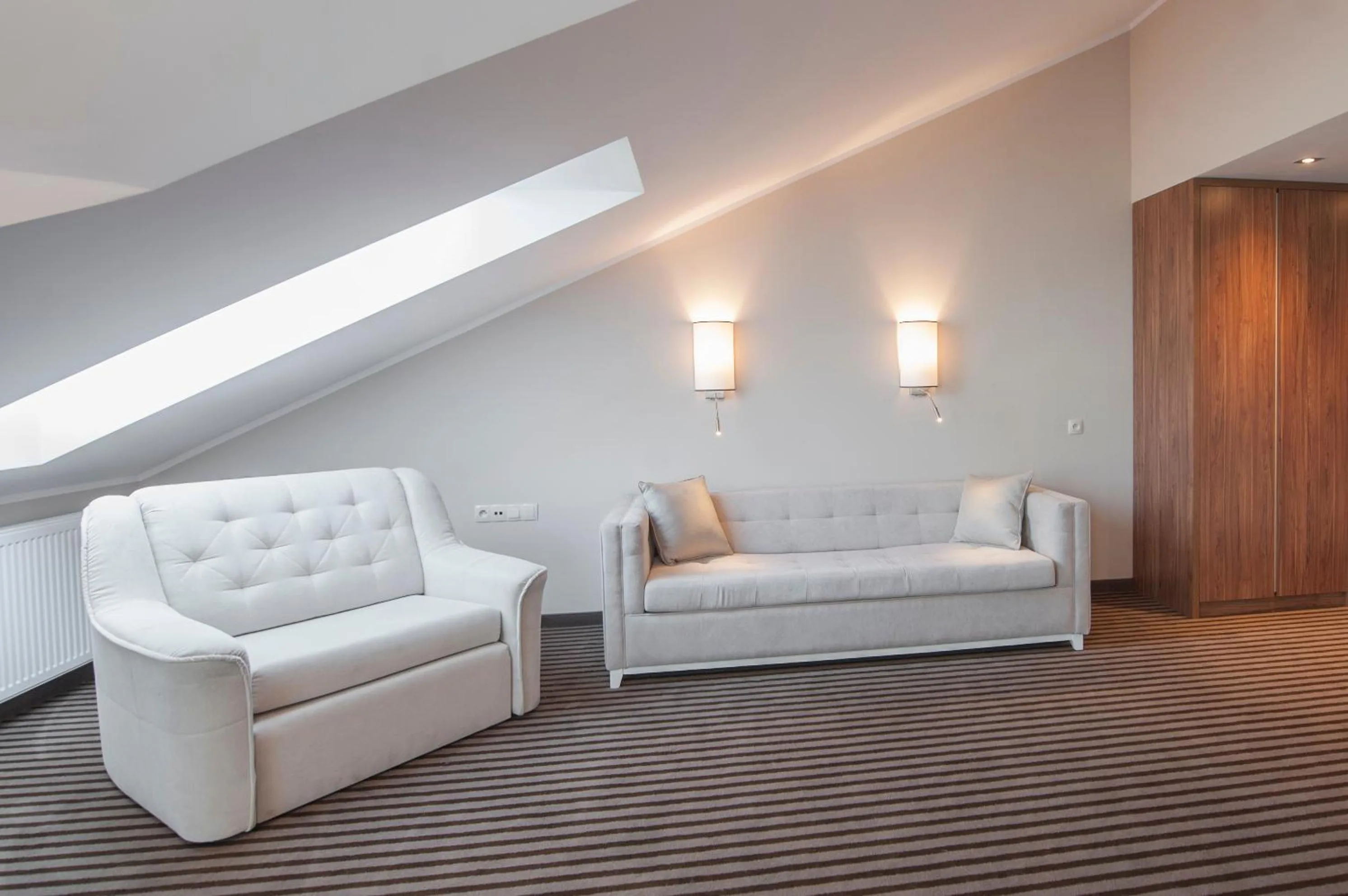 Living room in Hotel White