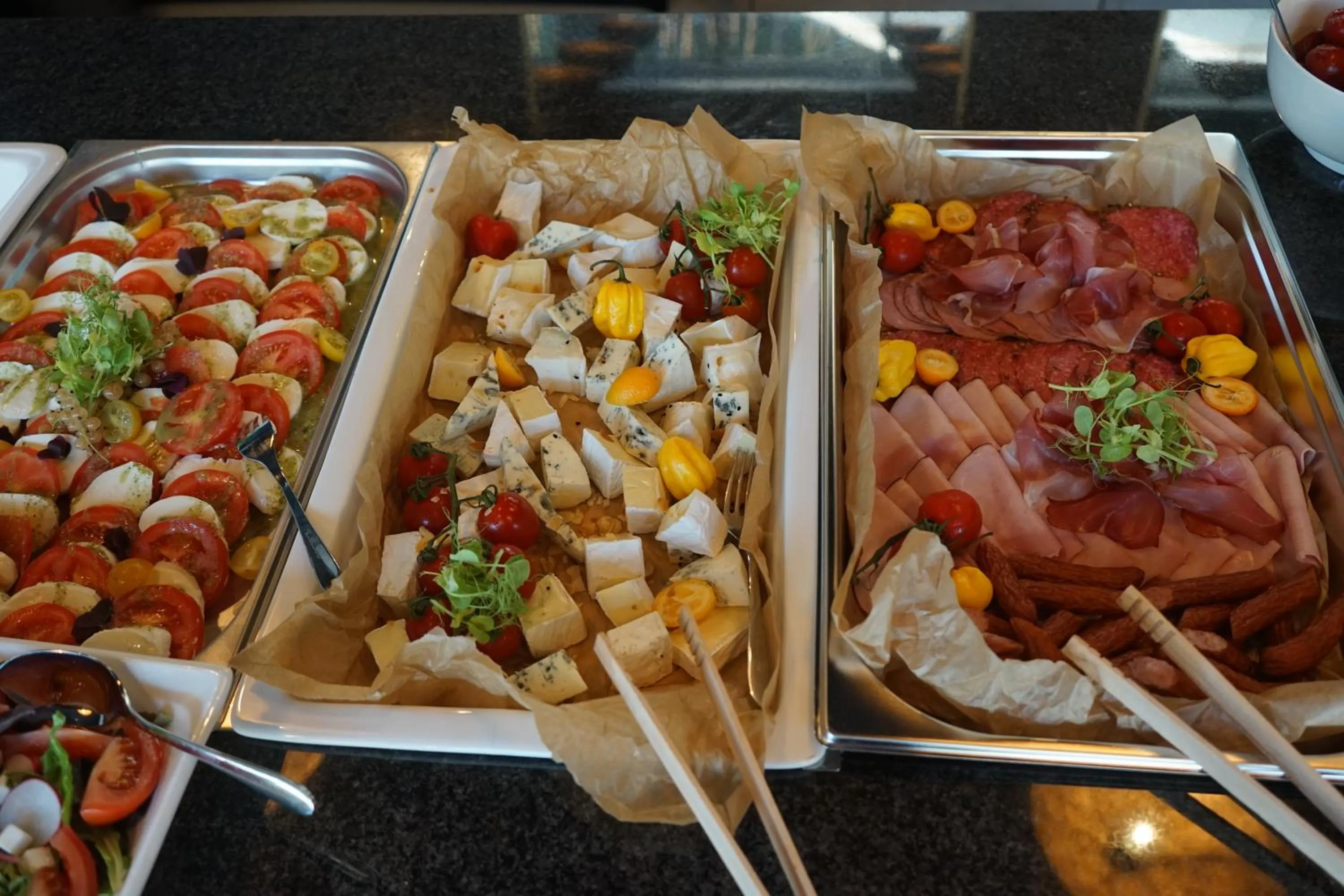 Buffet breakfast in Hotel White