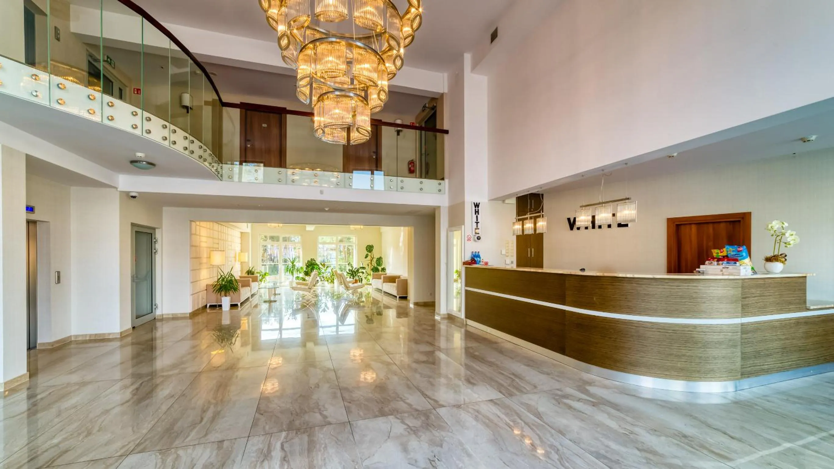 Lobby or reception in Hotel White