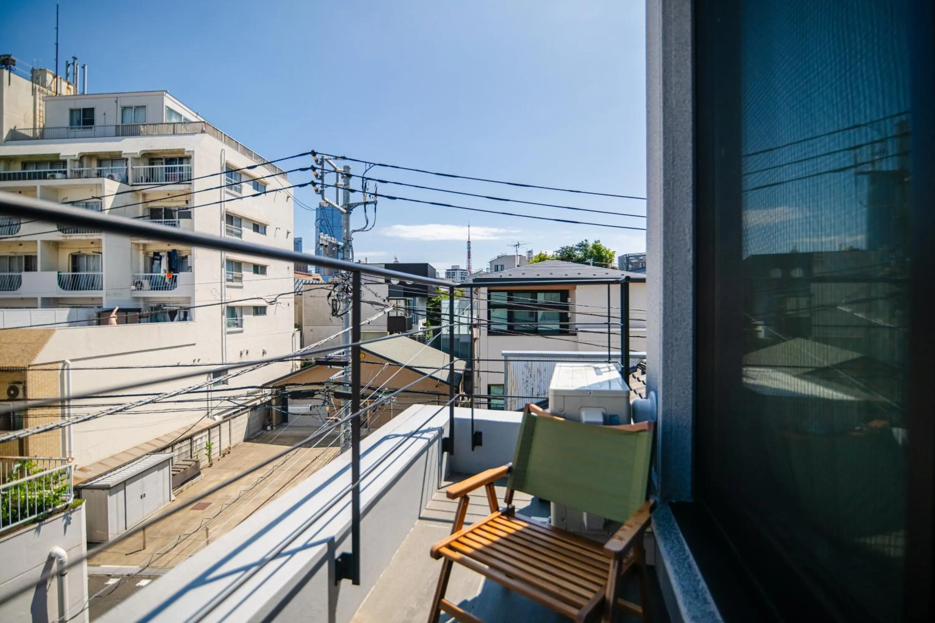 Balcony/Terrace in Mi-Villa AZABU丨Tokyo Tower View